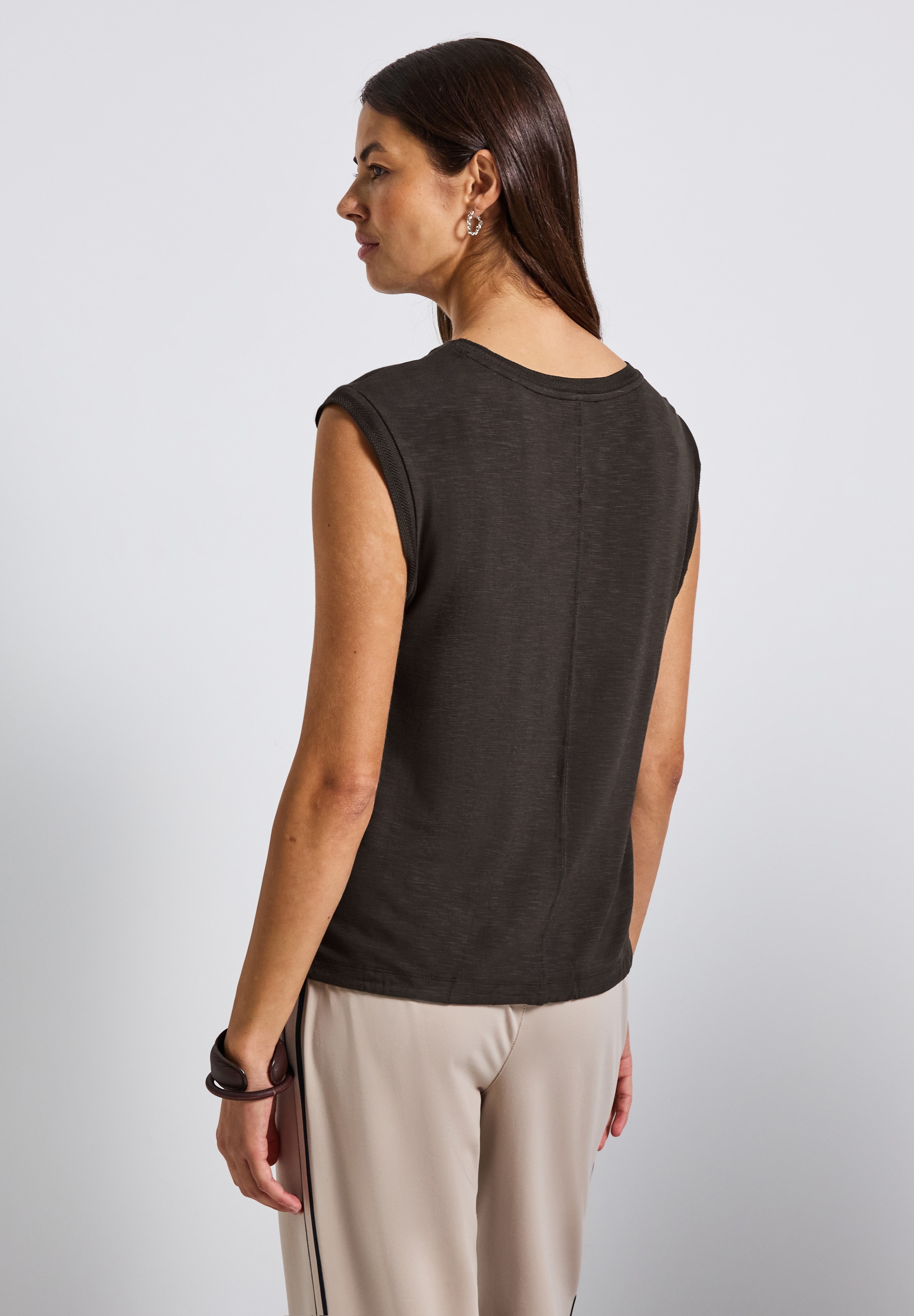 STREET ONE Shirttop, mit Dekotapes