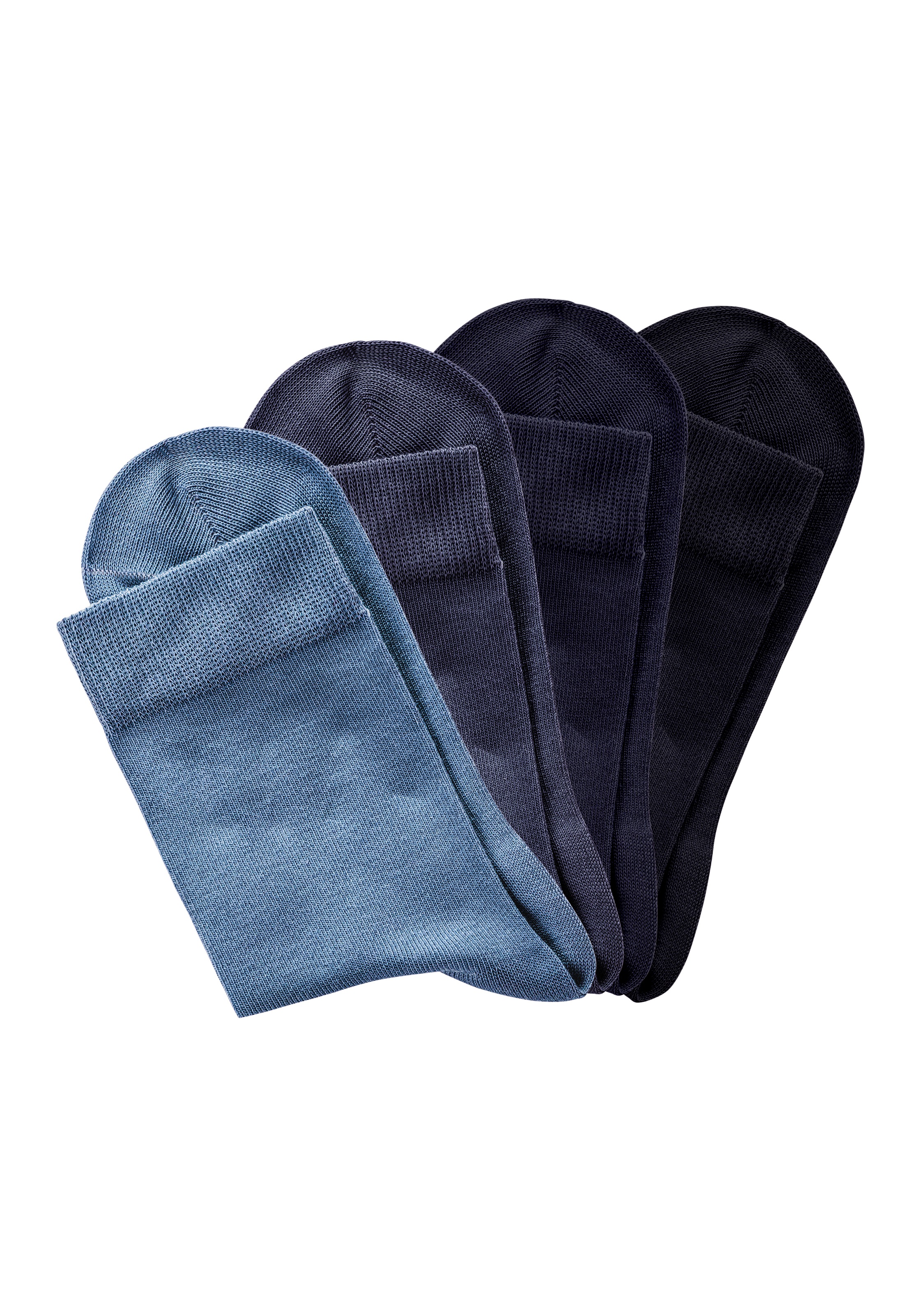 H.I.S Socken, (4 Paar), in unterschiedlichen Farbzusammenstellungen