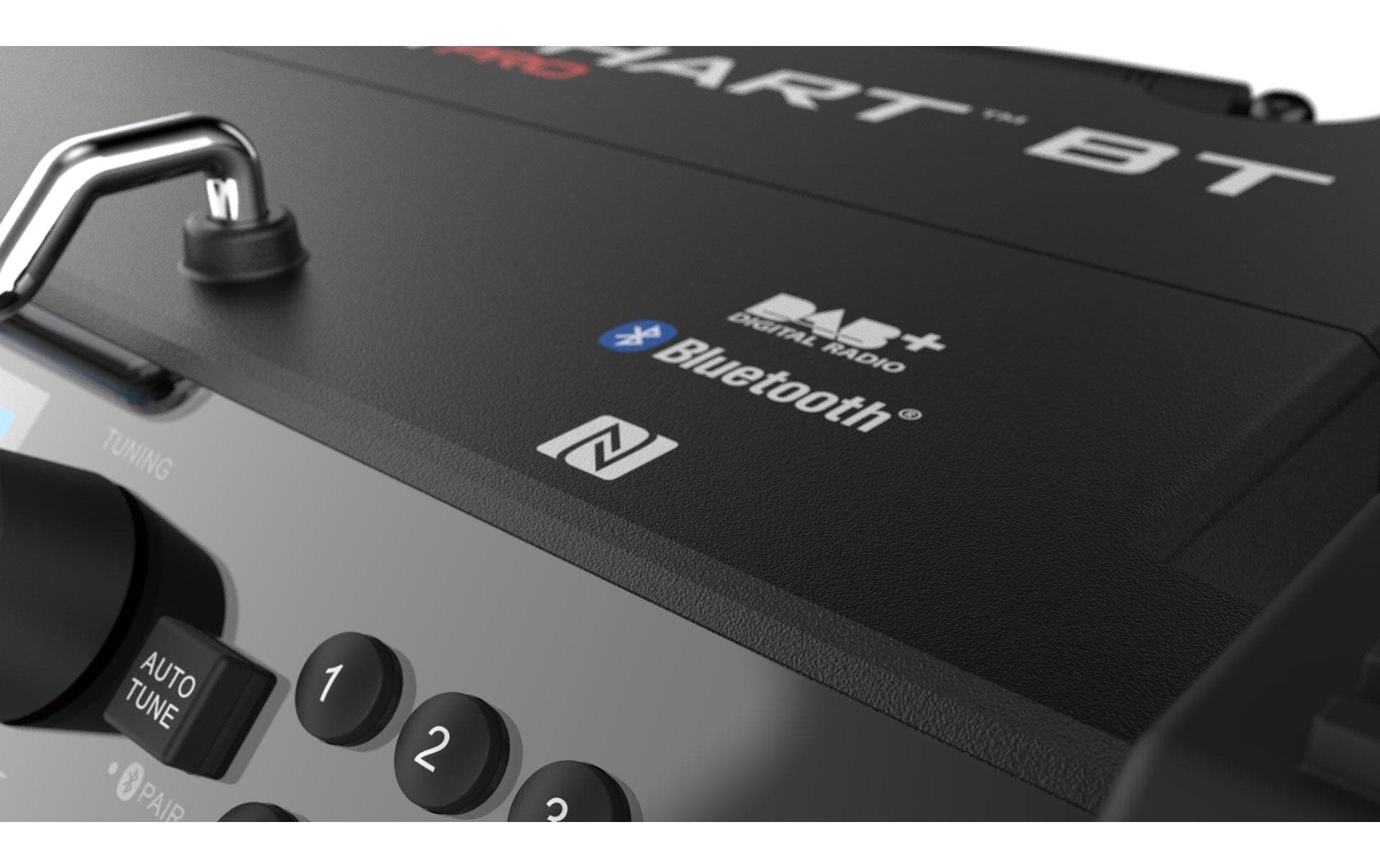 PerfectPro Digitalradio (DAB+) »ROCKHART«, Display, Equalizer, Senderspeicher