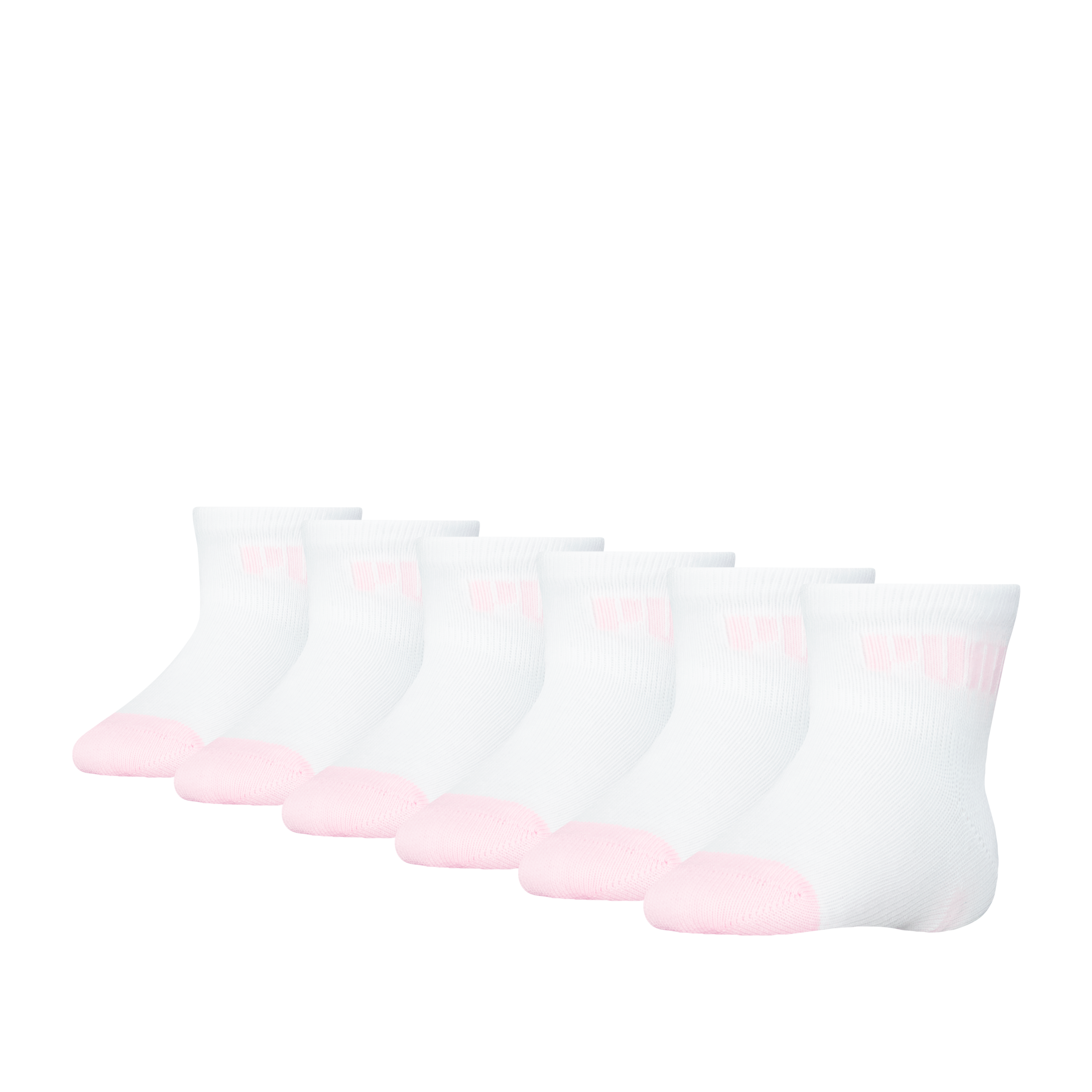 PUMA Socken »PUMA BABY MINI CATS SOCK 6P ECOM« 6 Paar, Logo