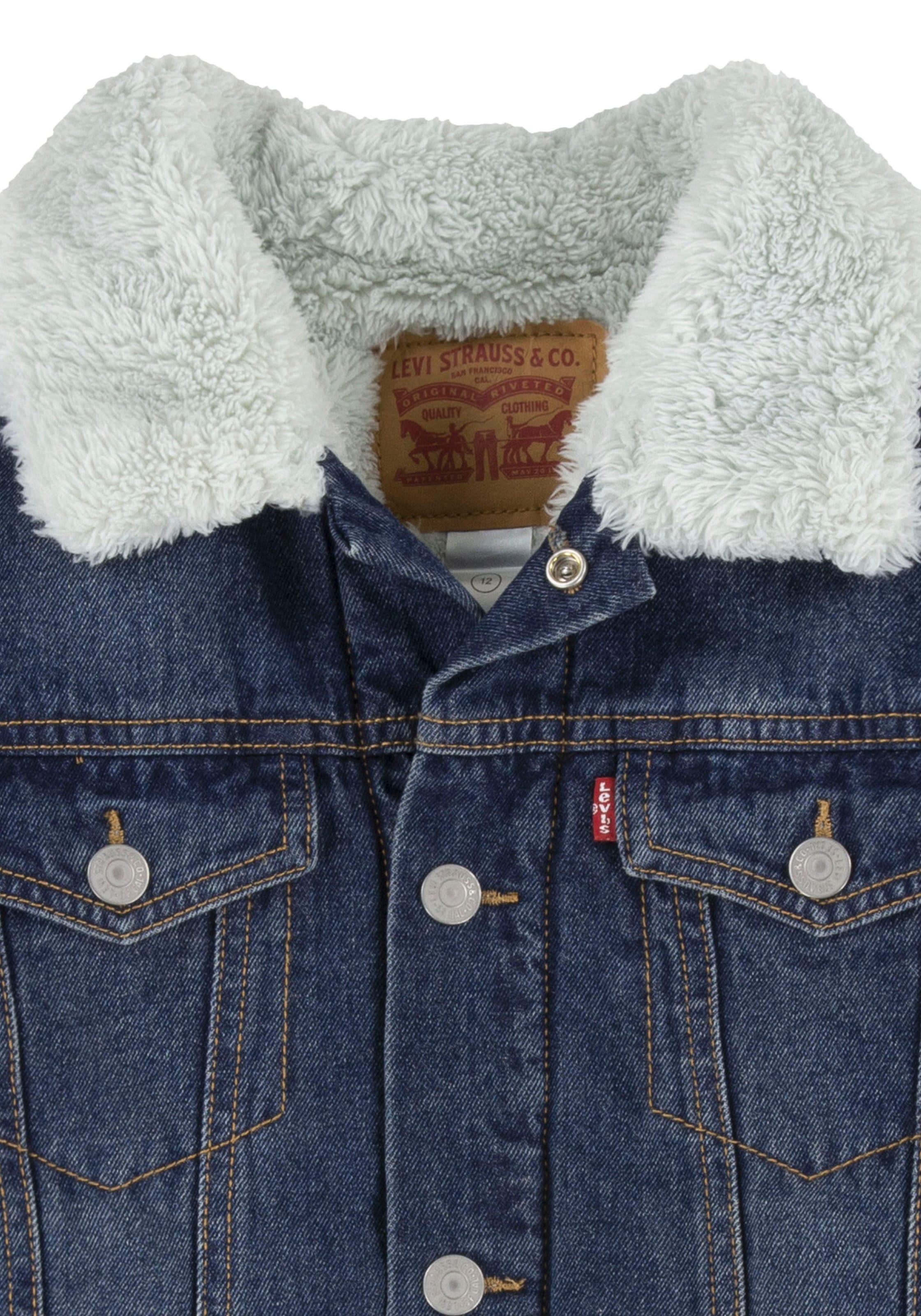 Levi's® Kids Jeansjacke »LVN SHERPA TRUCKER«, ohne Kapuze, for BOYS