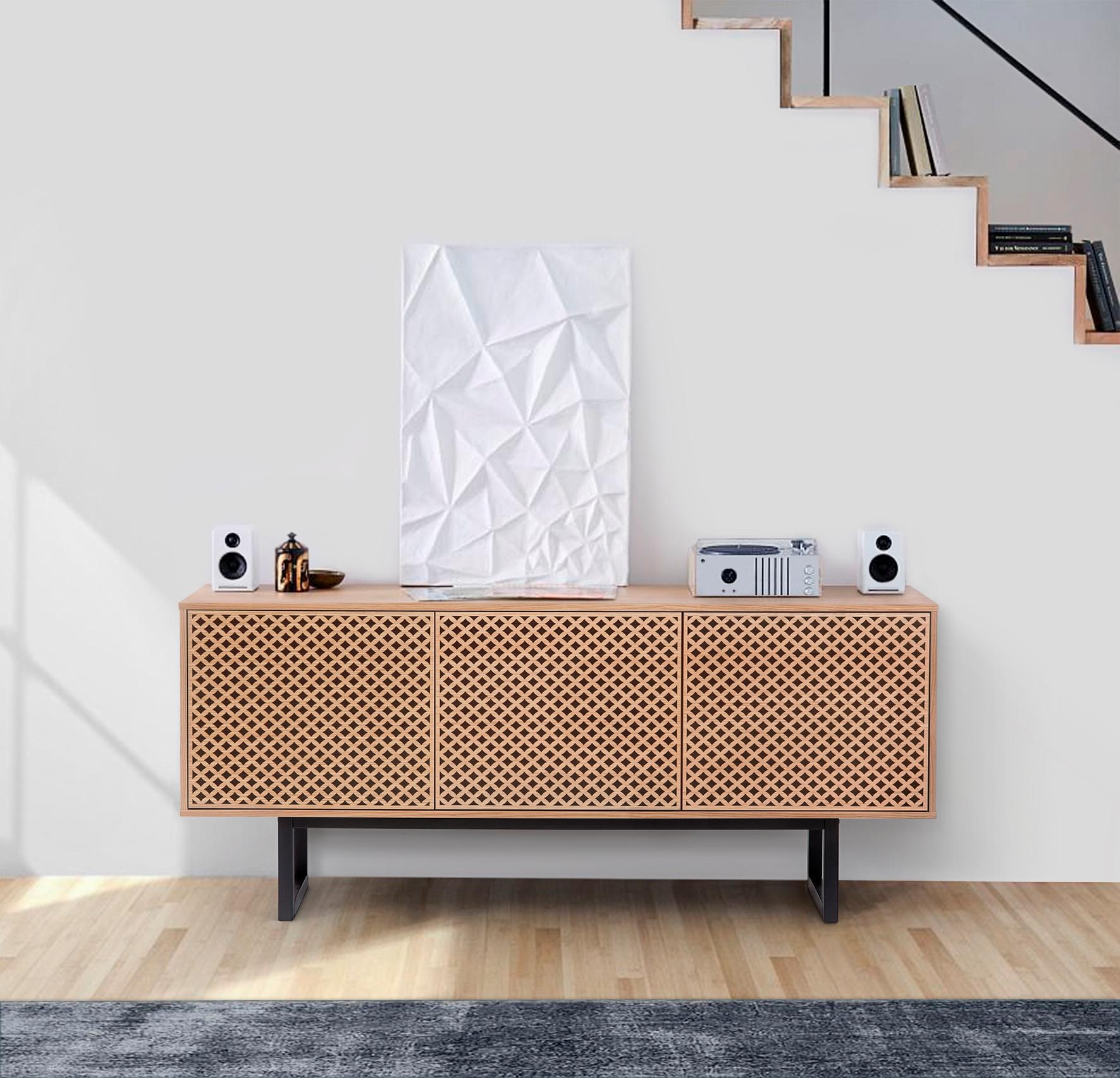 Woodman Sideboard »Malena«, Breite 175 cm, mit besonderem Print, mit  Push-to open Funktion online bestellen | Jelmoli-Versand