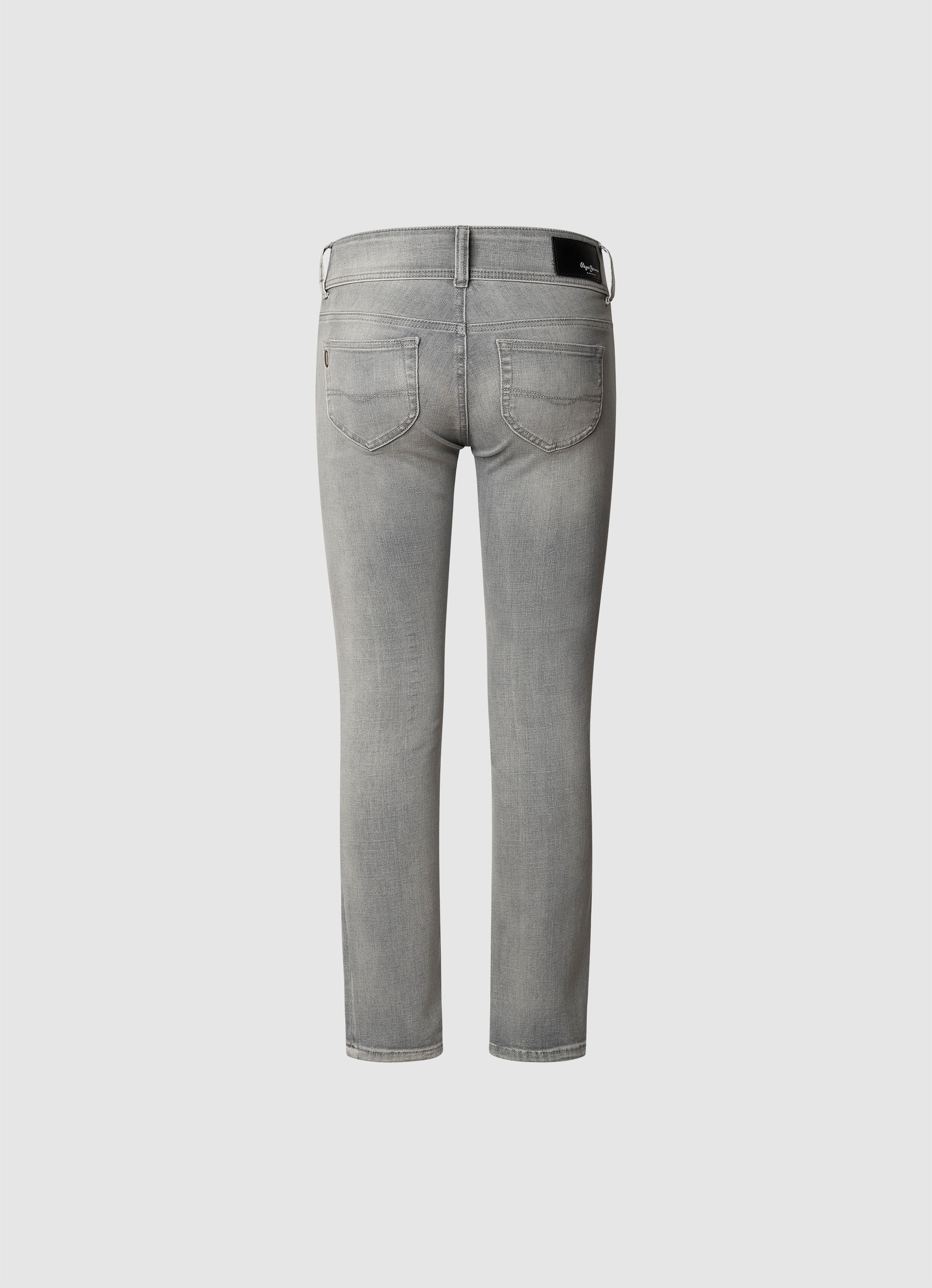 Pepe Jeans Slim-fit-Jeans »SLIM JEANS LW«, mit doppeltem Knopfverschluss