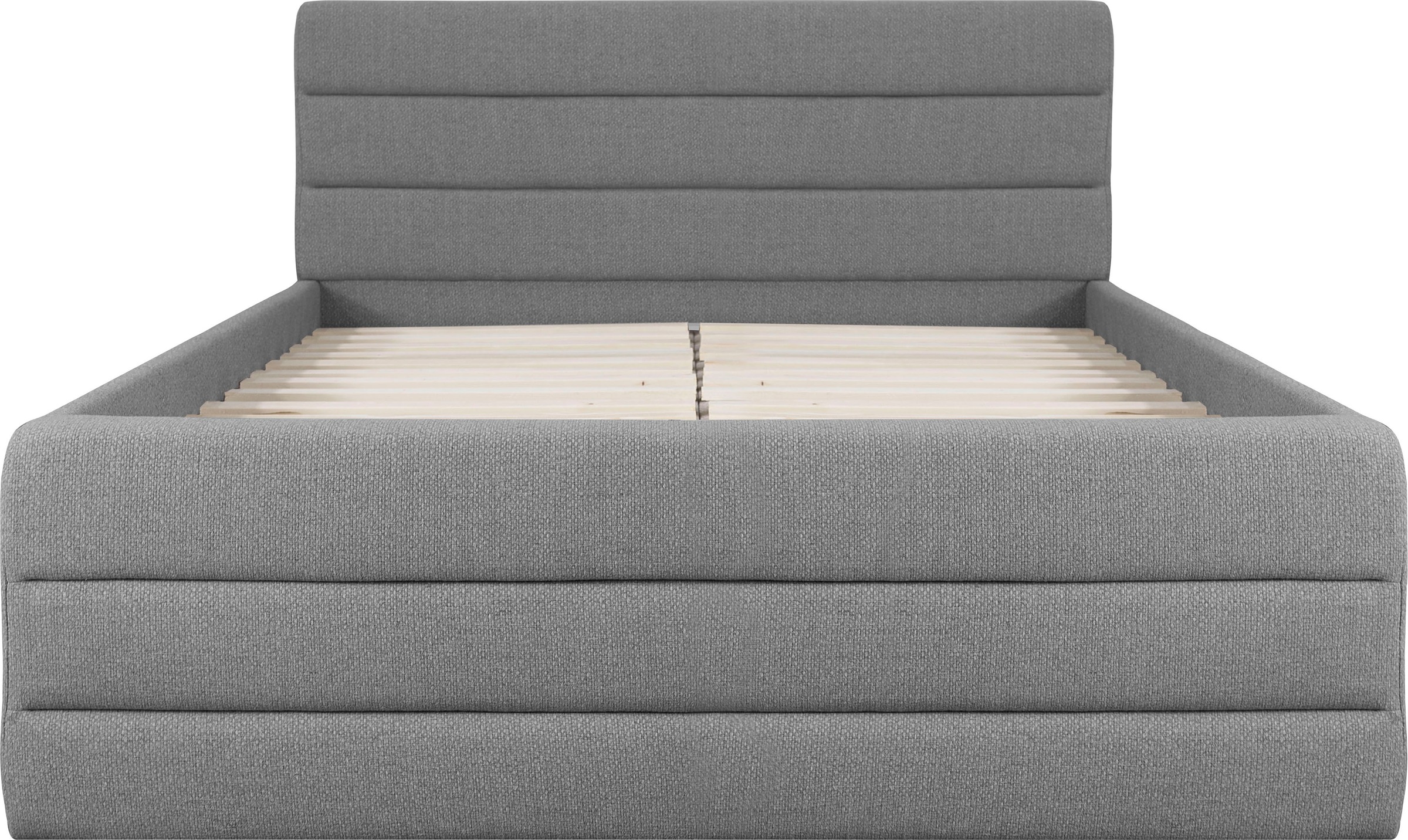 GOODproduct Polsterbett »Merrit«, Quernaht im Kopf- und Fussteil, in 5 Breiten, auch in 220 cm Länge