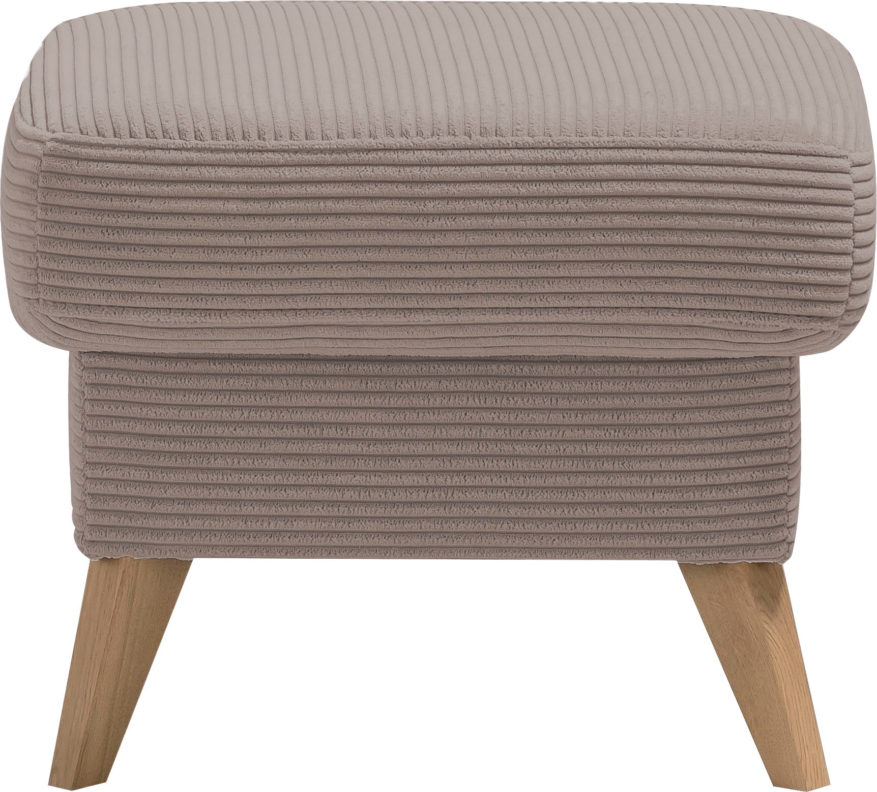 exxpo - sofa fashion Hocker »Samso, kompakte und bequeme Sitzgelegenheit in aktuellem Cord Bezug«