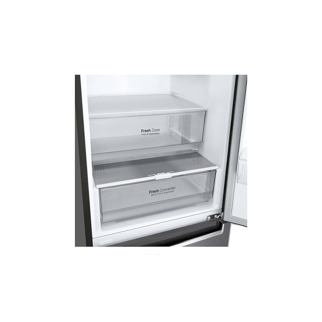 LG Kühl-/Gefrierkombination »GBP62DSNFN A+++«, GBP62DSNFN, 203 cm hoch, 59,5 cm breit