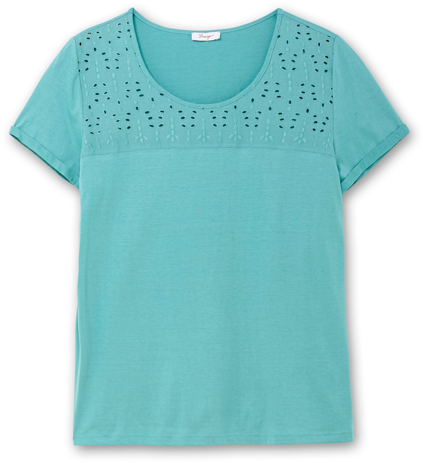 Sheego T-Shirt »T-Shirt«, (1 tlg.)