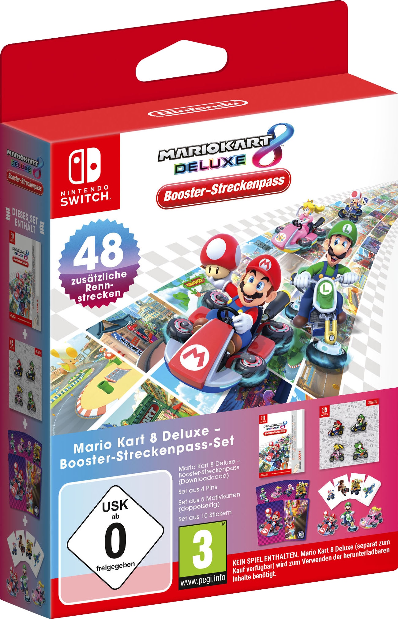 Nintendo Switch Spielesoftware »Mario Kart 8 Deluxe Booster-Streckenpass-Set«, Nintendo Switch