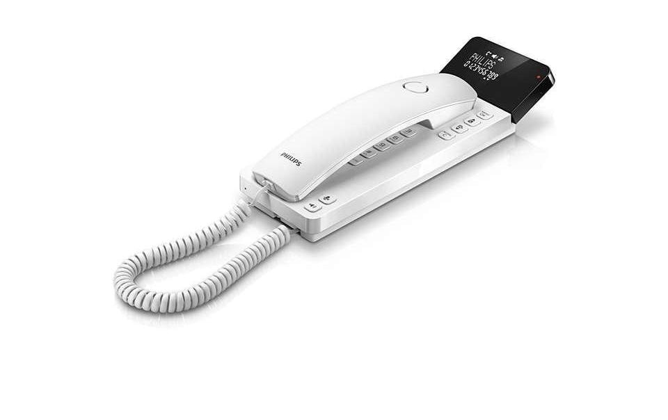 Philips Festnetztelefon »Philips SCALA M110W Weiss«