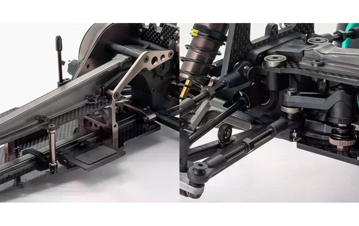 RC-Buggy »Kyosho Optima Mid'87 WC Worlds Spec 4WD, Bausatz,«, Unlackiert