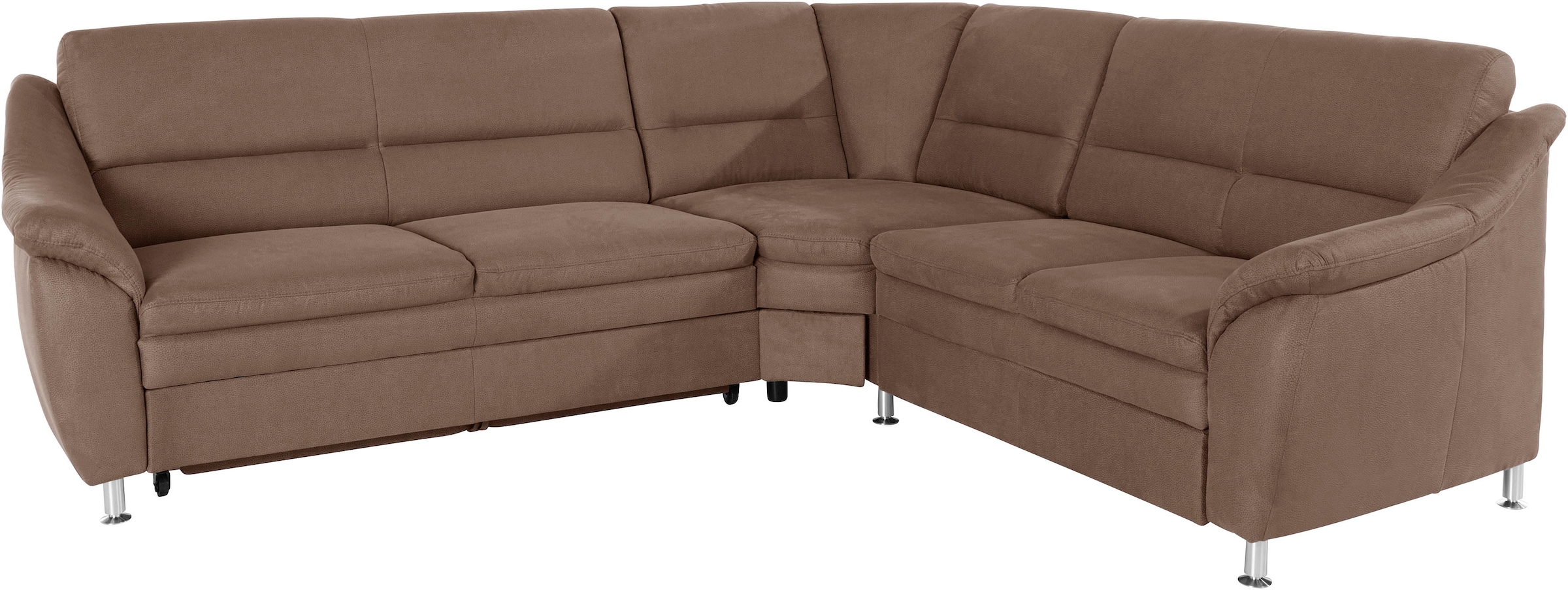 Places of Style Ecksofa »Cardoso L-Form«, mit Trapezecke für mehr Sitzkomfort, wahlweise auch mit Bettfunktion