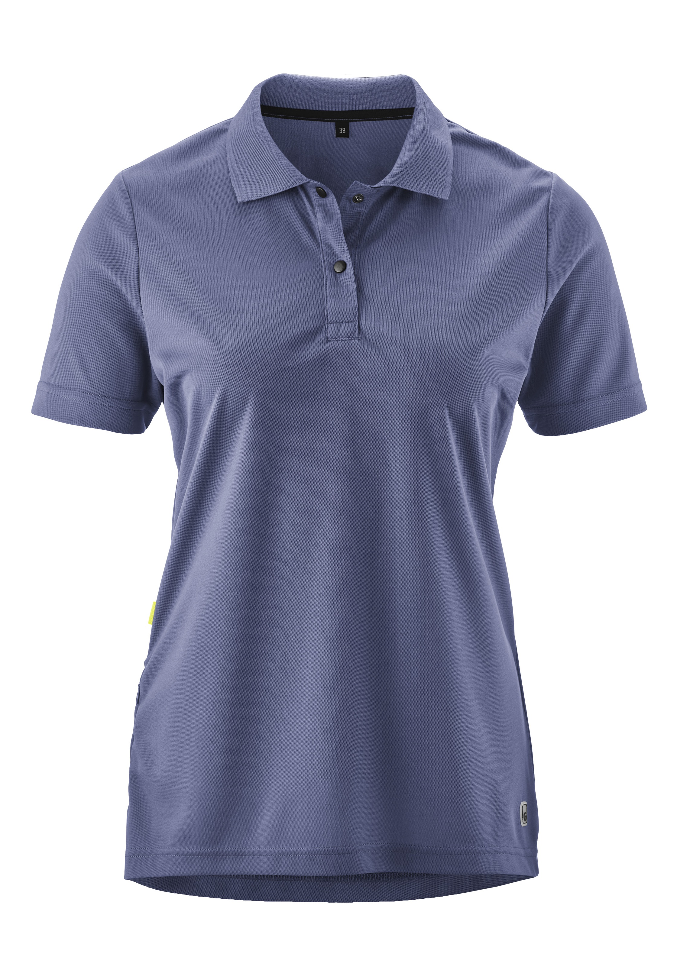 Gonso Radtrikot »Essential Poloshirt W« Damen Radshirt, Polo-Shirt mit Spitzkragen, mit Rückentasche