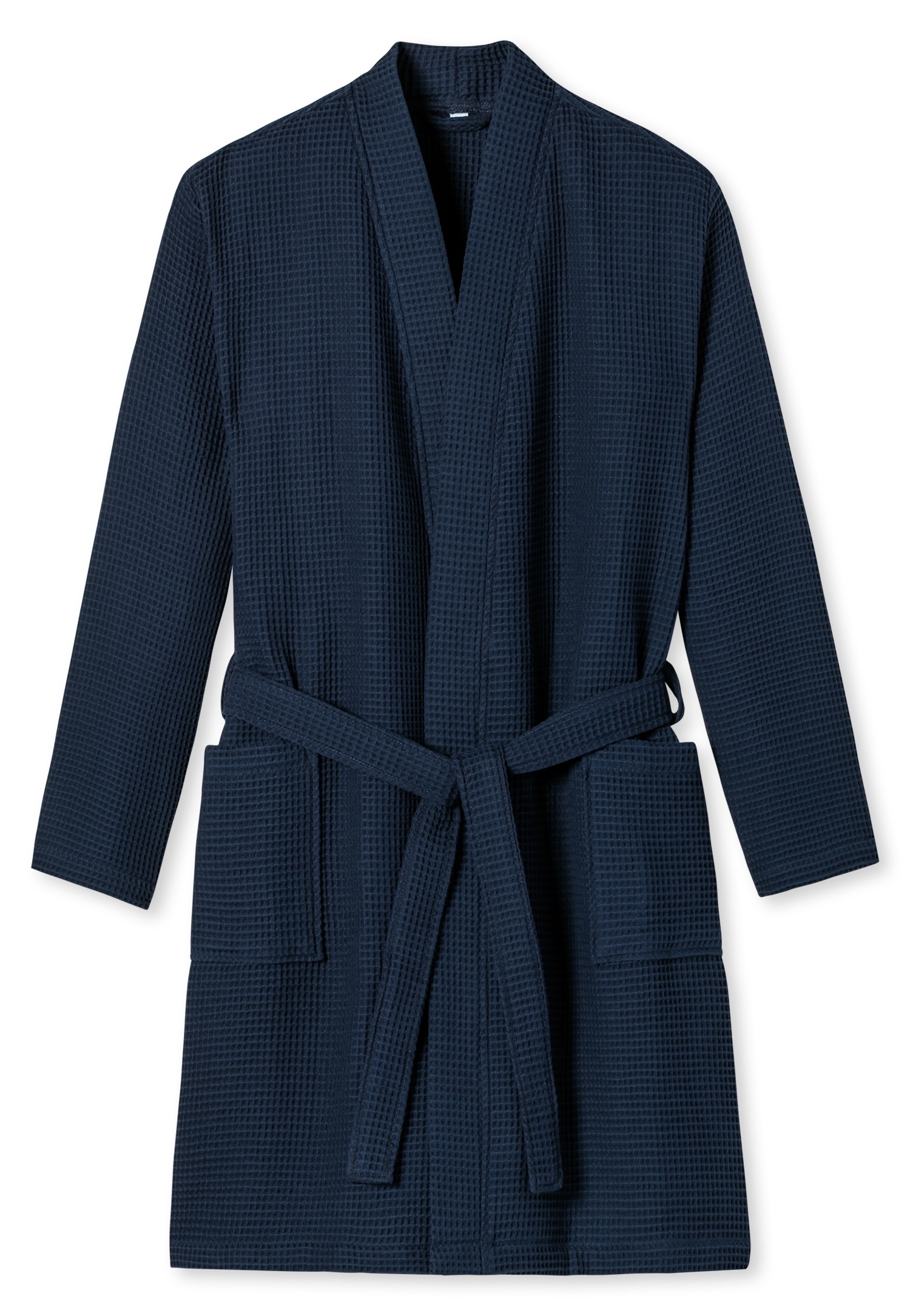 Schiesser Herrenbademantel »Essentials«, mit Bindekordel, Kimono-Schnitt