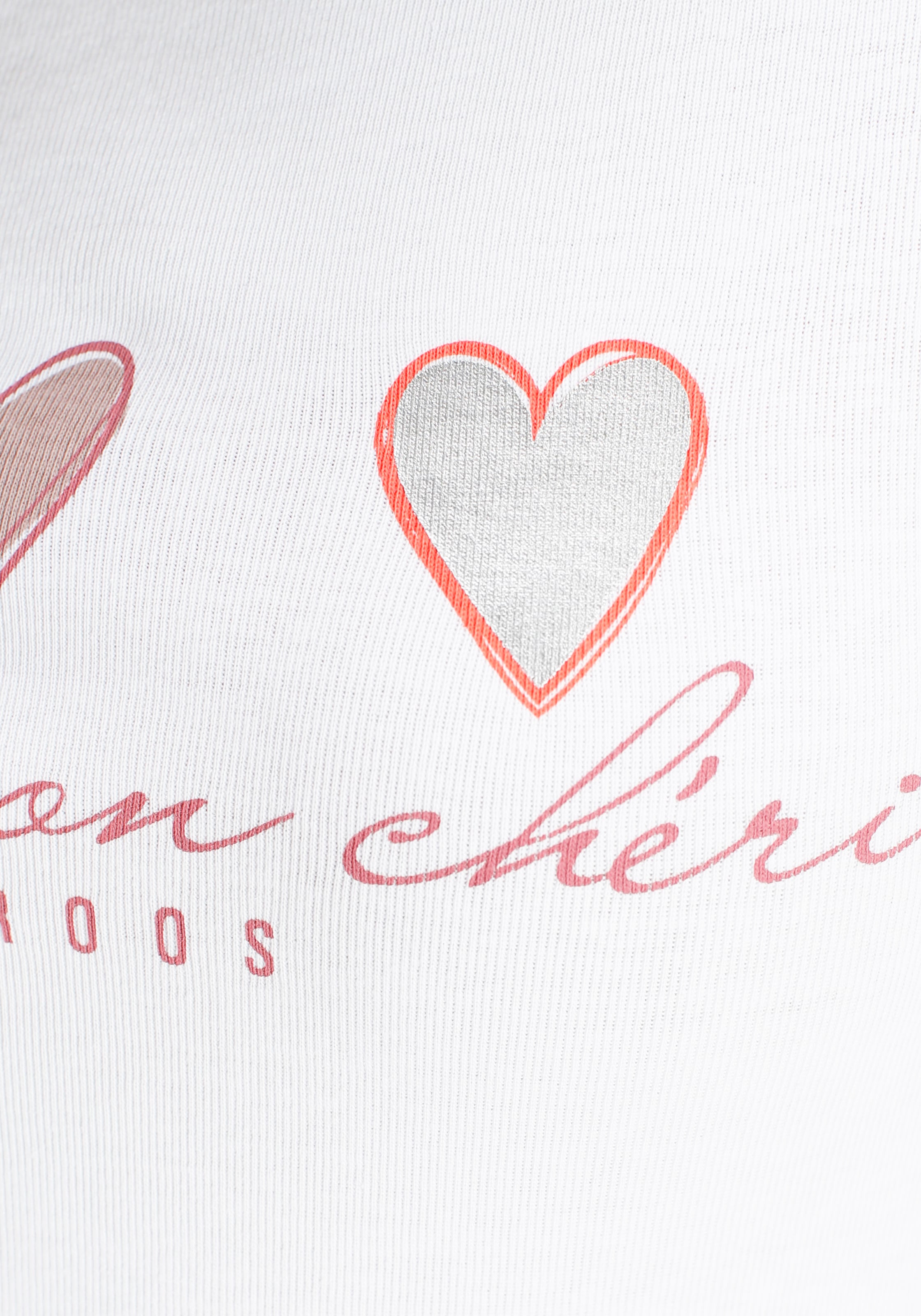 KangaROOS Longsleeve, mit süssen Herz-Logodruck - NEUE KOLLEKTION online  kaufen bei Jelmoli-Versand Schweiz