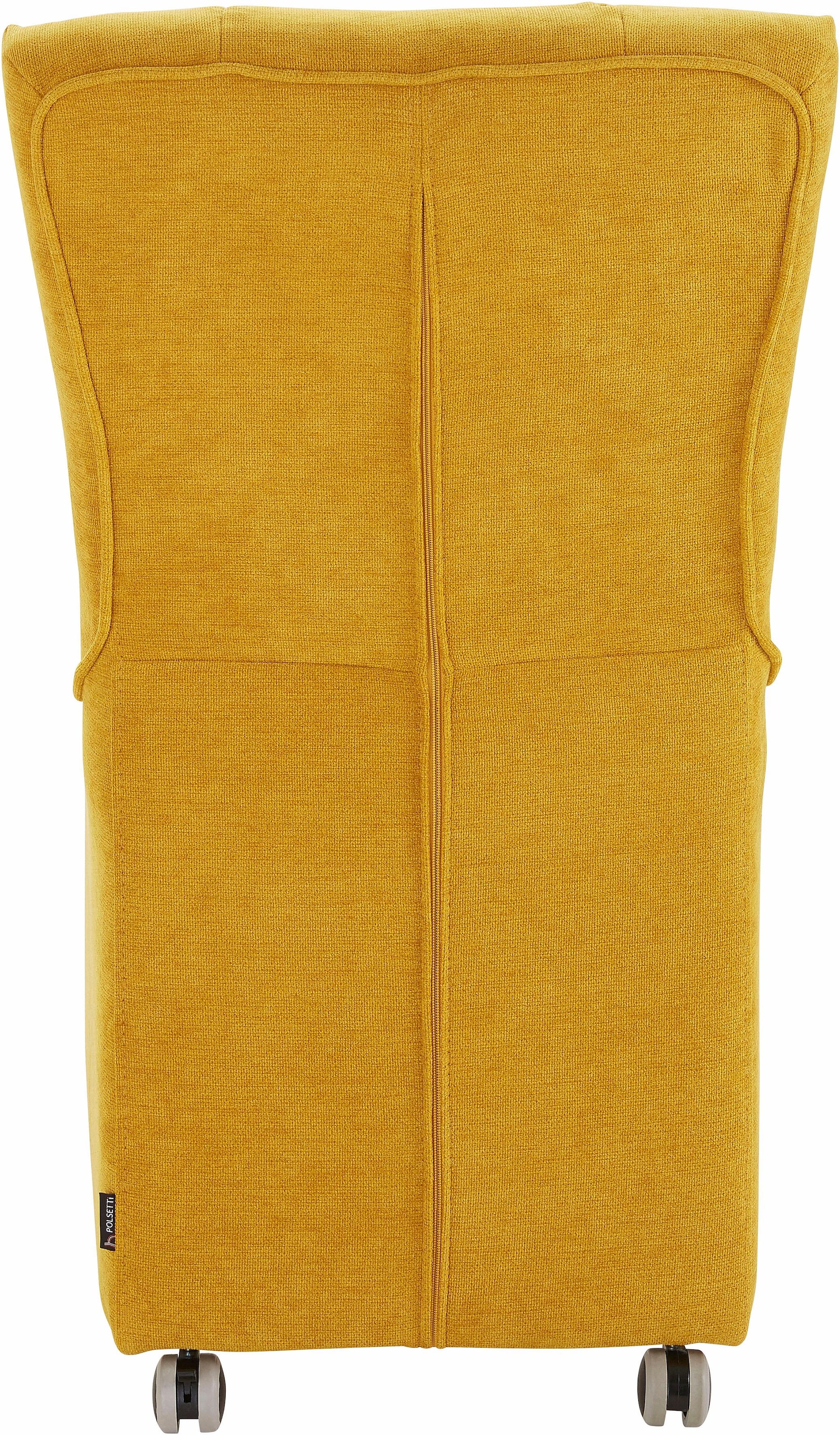 exxpo - sofa fashion Sessel »Costa, Loungesessel, Hochlehnsessel, auf Rollen, Komfortsitzhöhe 53cm«, kompakt und bequem, Breite 52 cm