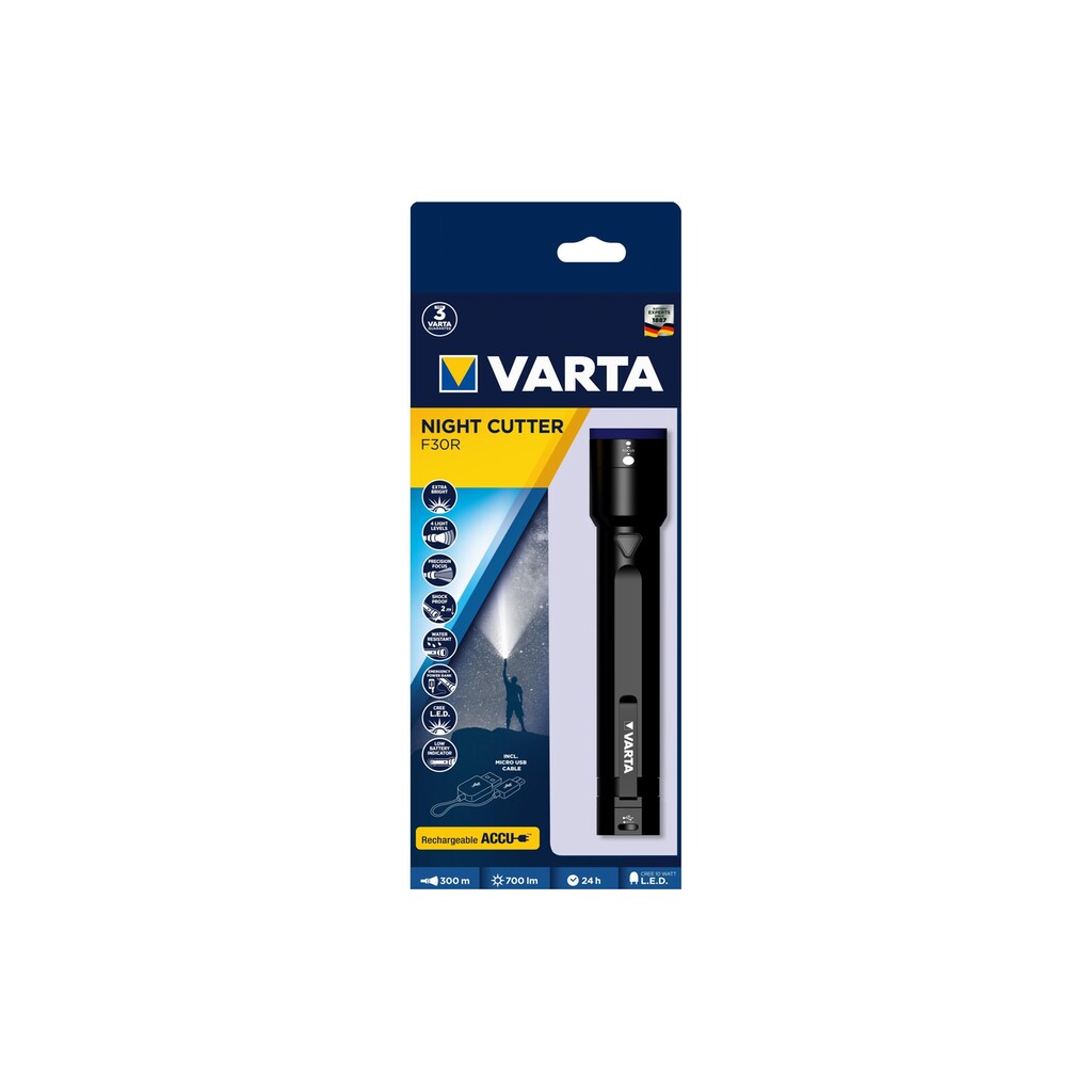 VARTA LED Taschenlampe »F30R«