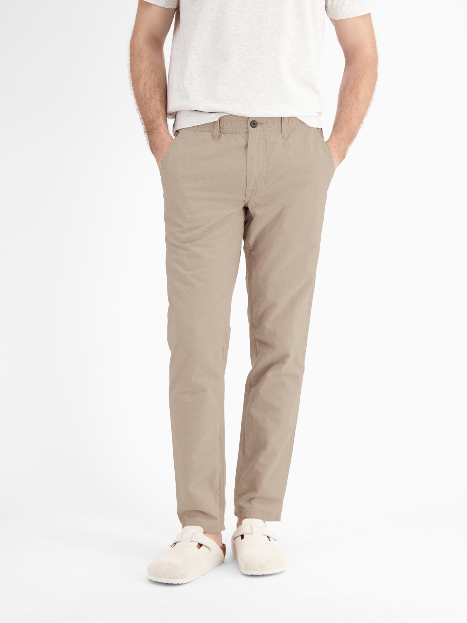 LERROS Chinohose »LERROS Sommerliche Chino mit Leinenanteil, RELAX FIT«