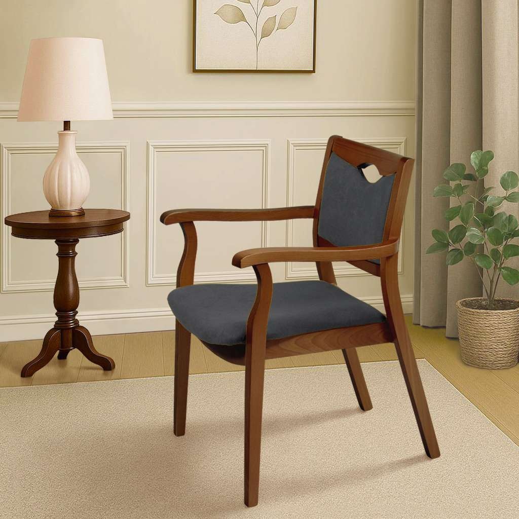 Home affaire Armlehnstuhl "London, Stuhl, Komfortsessel, 3 Gestellfarben, Made in Italy" () 1 Stk.Extra-komfortabel, ergonomisch, fleckenabweisendes Gewebe, Massivholz
