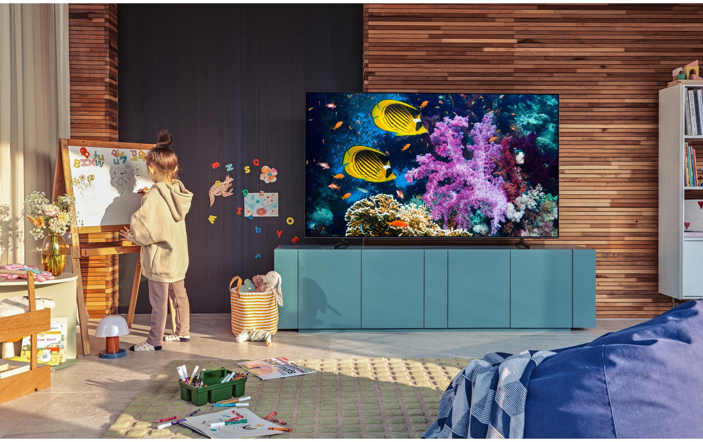 Samsung QLED-Fernseher »QE75Q60A AUXXN QLED«, 4K Ultra HD
