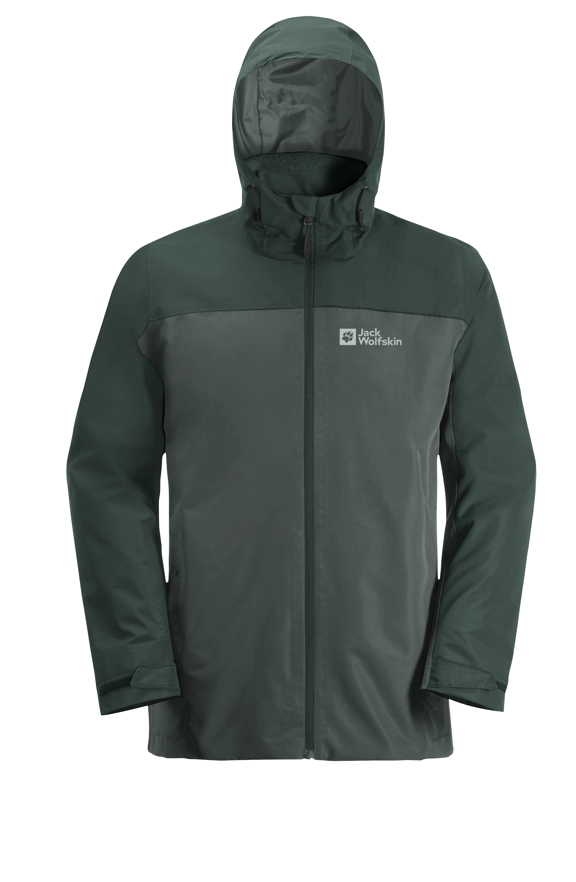 Jack Wolfskin 3-in-1-Funktionsjacke »TAUBENBERG 3IN1 JKT M«, mit Kapuze, Wasserabweisenden Reissverschlüssen, Wasserdicht, Atmungsaktiv