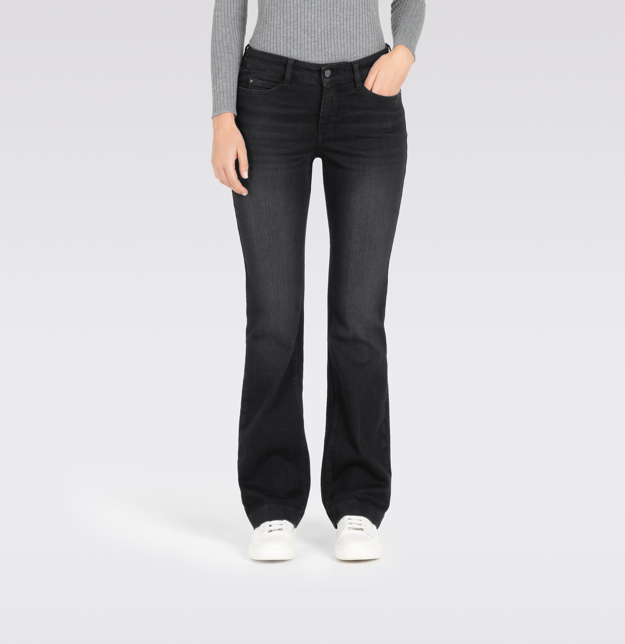 MAC Bootcut-Jeans "Dream-Boot" Gerade geschnitten mit leicht ausgestelltem Bein