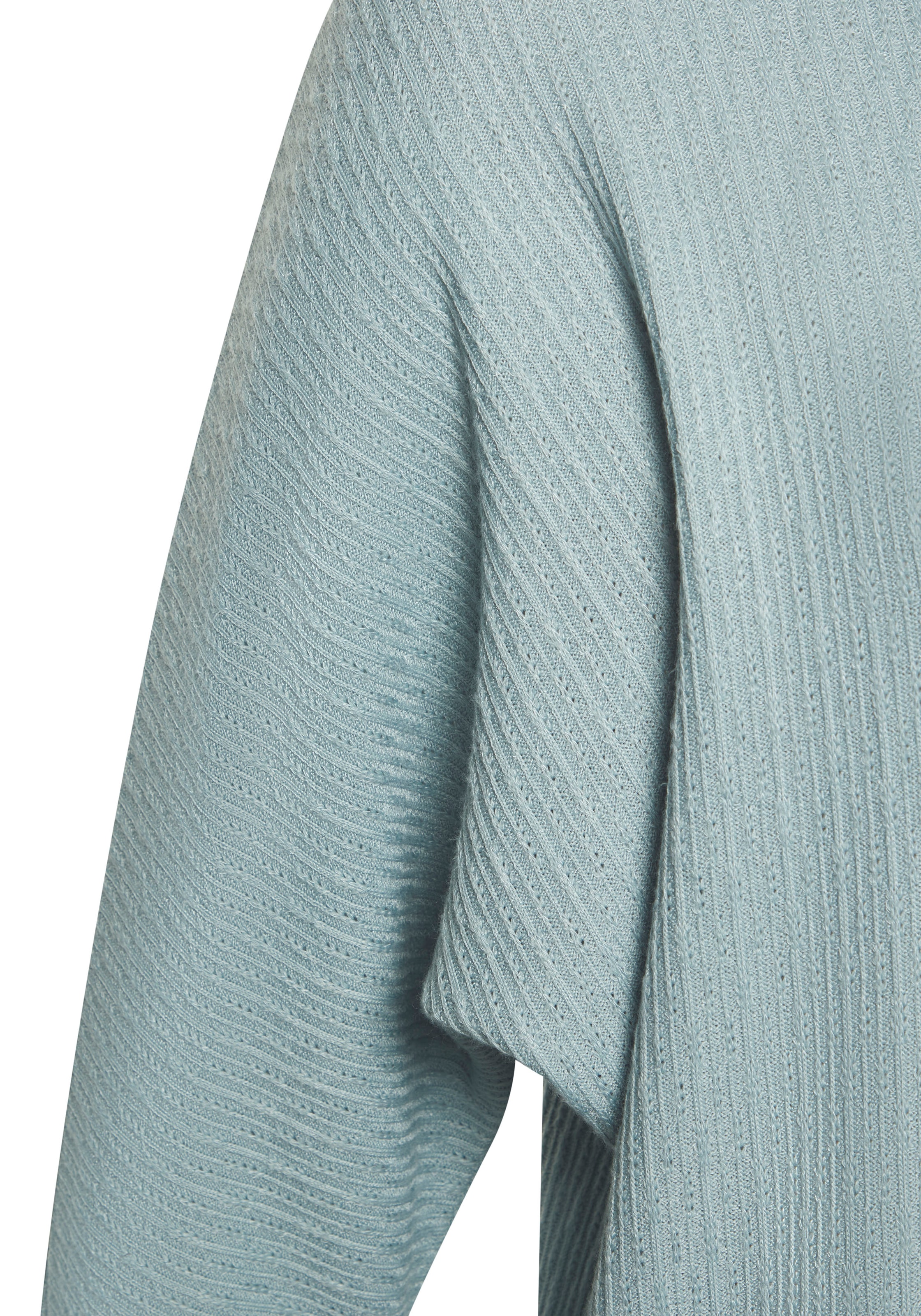 Vivance Langarmshirt »in modischer Struktur-Optik«, aus pflegeleichter Strickqualität mit Viskose