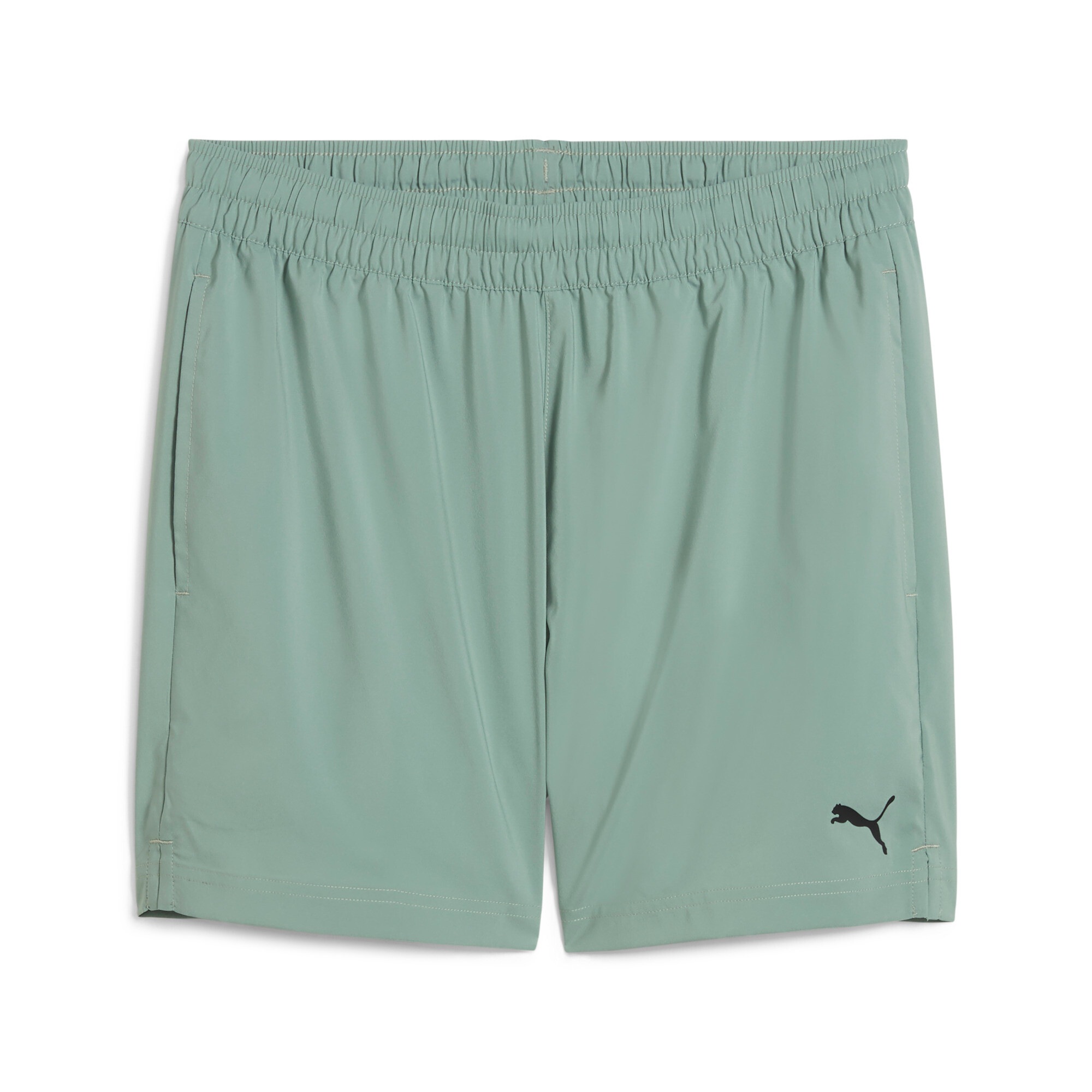PUMA Trainingsshorts »M TAD ESSENTIALS 5" WOVEN SHORT« mit mehreren Taschen, aus atmungsaktivem Material