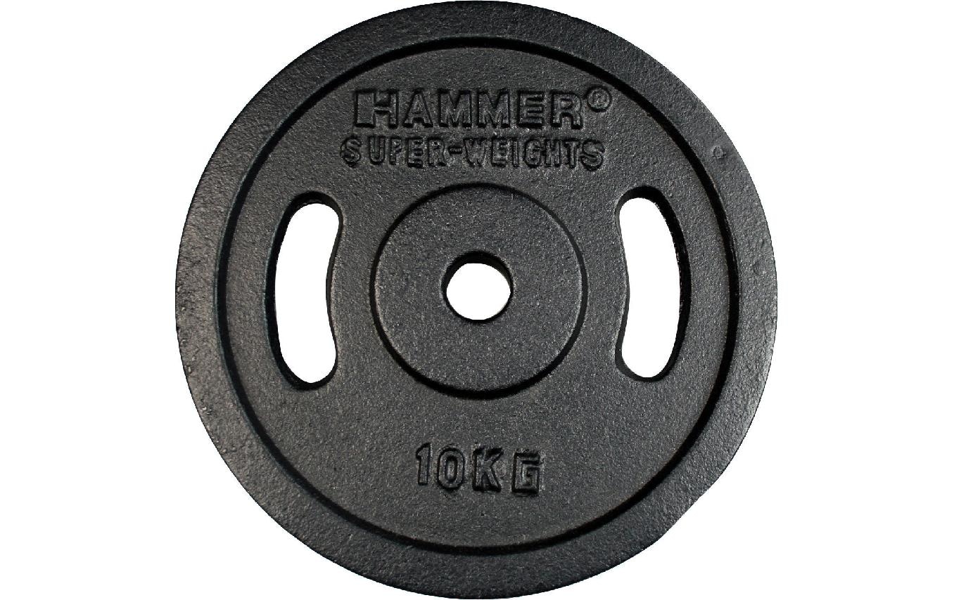 Hammer Hantelscheibe »1 x 10 kg«, (1 tlg.)