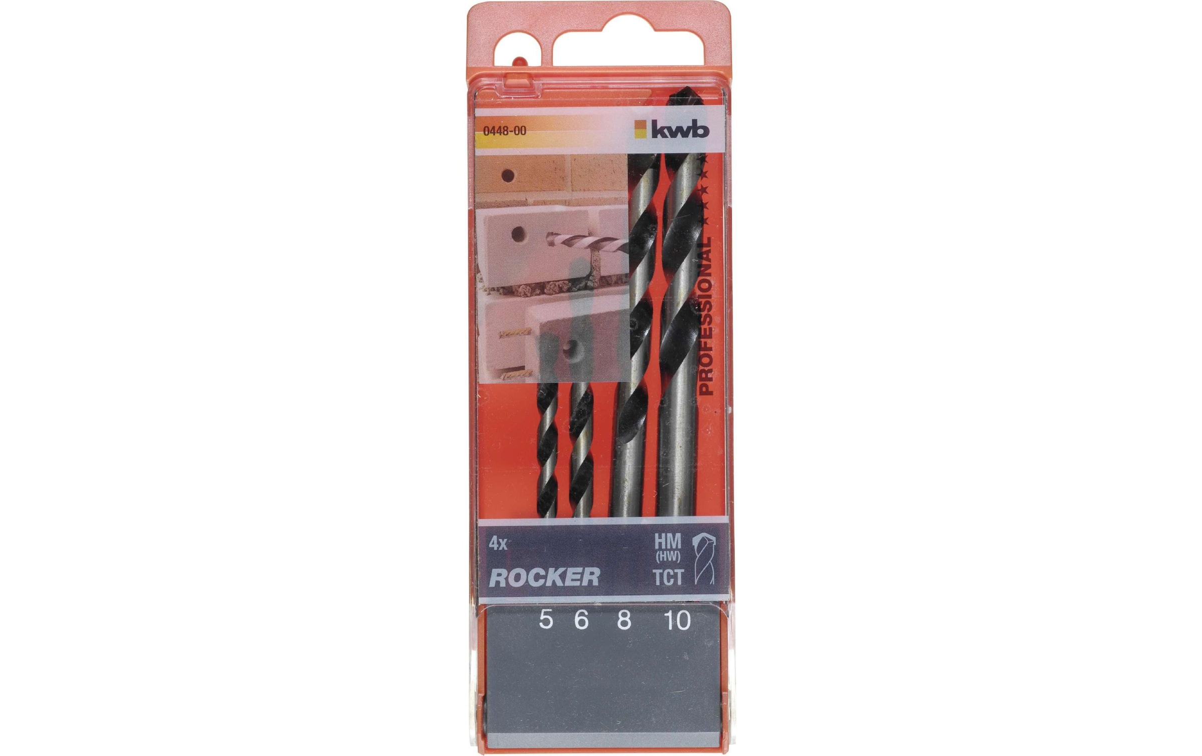 kwb Betonbohrer »5-10 mm«, (4 tlg.)