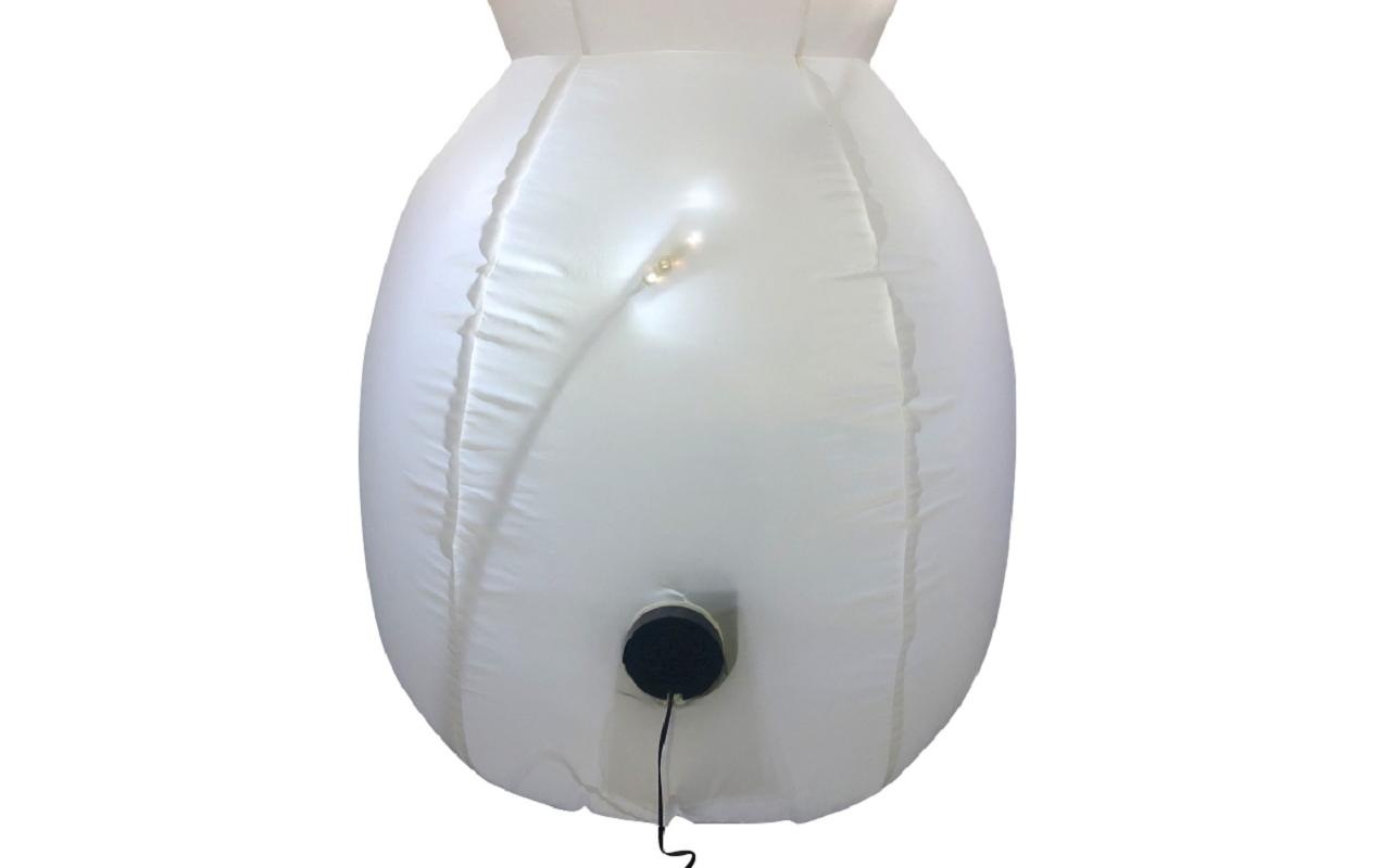 LED Dekofigur »FTM Schneemann aufblasbar«, 3 flammig