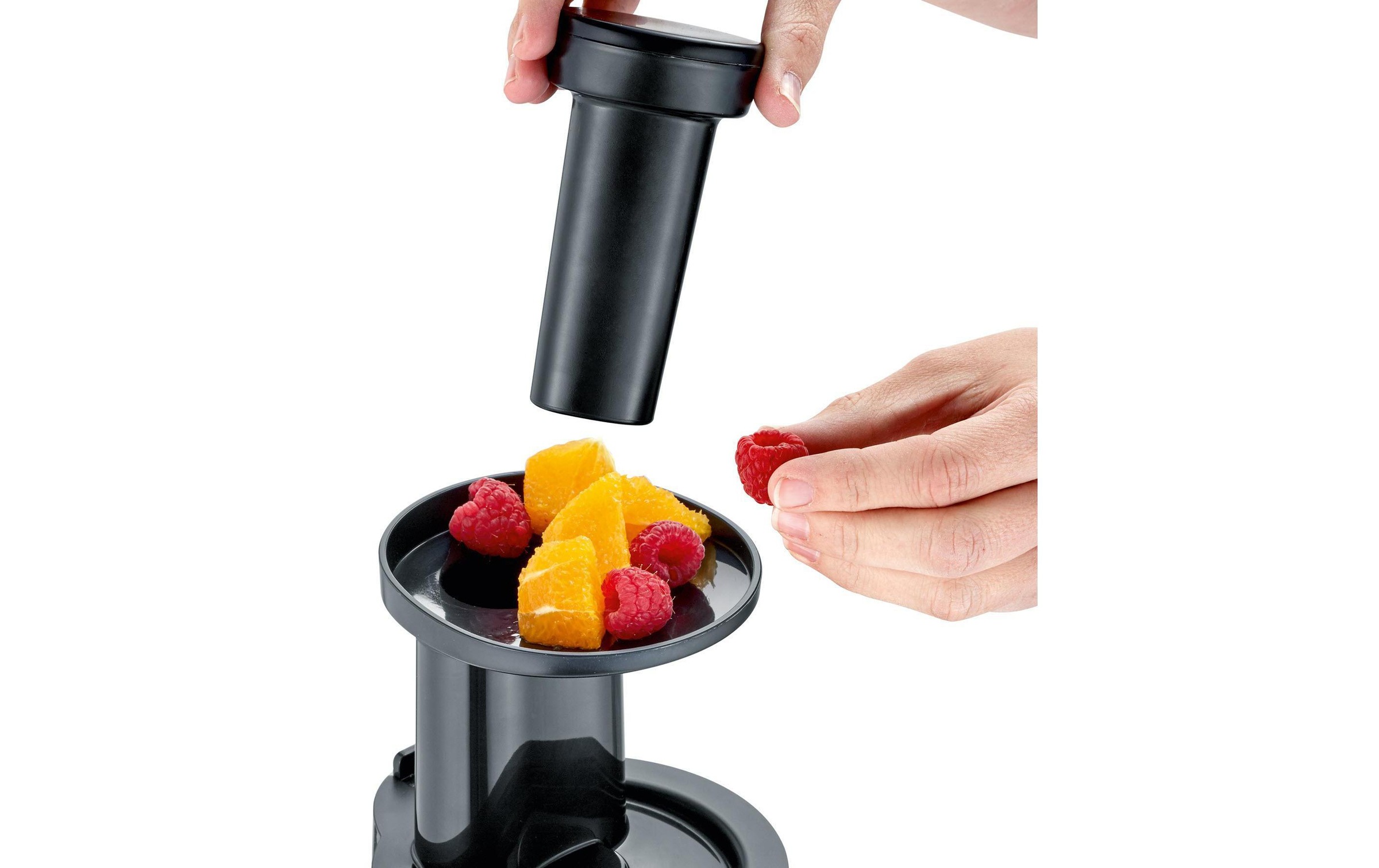 Severin Slow Juicer »Slow Juicer ES 3571«, 150 W, Anti-Rutsch-Füsse, Reinigungsbürste, Saftauffangbehälter, Siebeinsatz