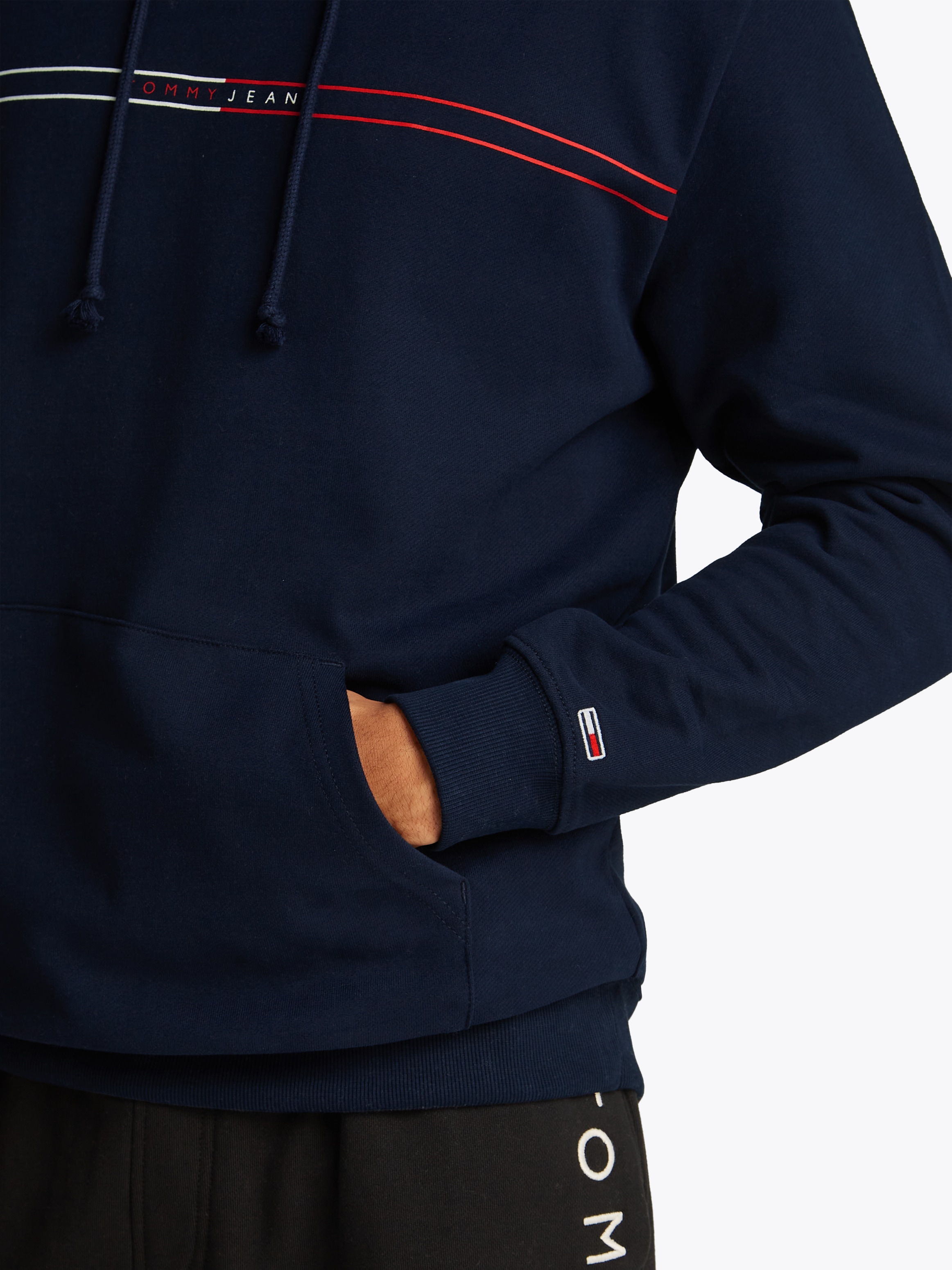 Tommy Jeans Plus Hoodie »TJM REG ENTRY GRAPHIC HOODIE EXT«, Mit Rundhalsausschnitt