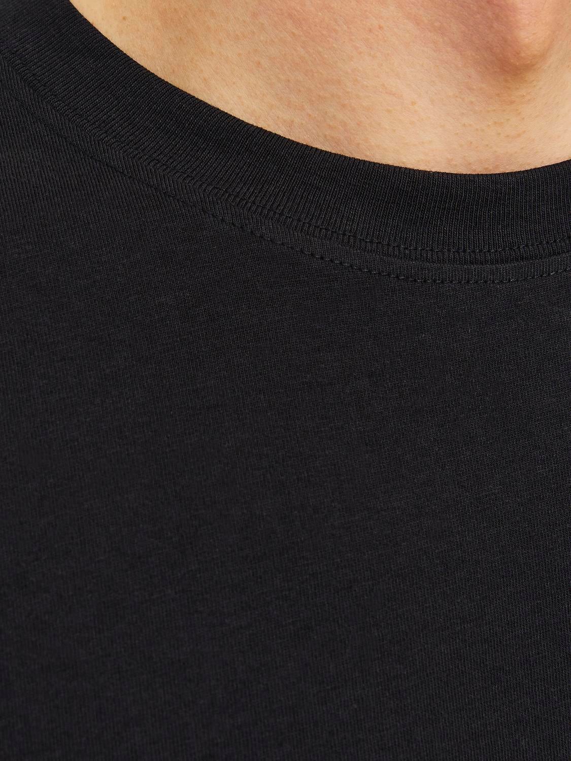 Jack & Jones Rundhalsshirt »JJECHARGE TEE O-NECK NOOS«, mit Rundhalsausschnitt