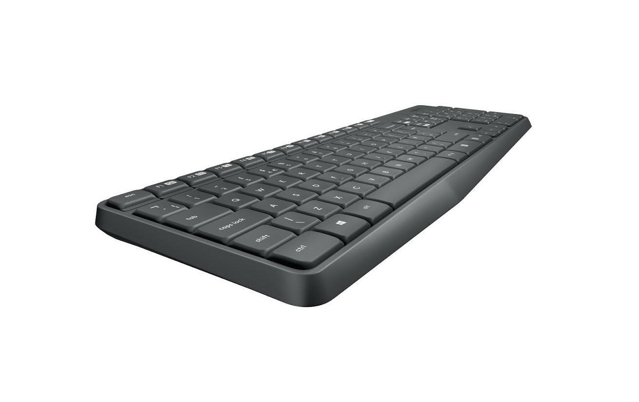 Logitech Tastatur- und Maus-Set »MK235«, (Set, Tastatur-Maus-Set)