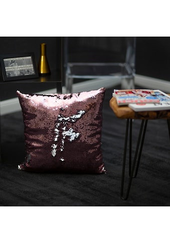 Obsession Dekokissen »My Bling Cushion«, (1 St.), wohnliches Paillettenkissen,... kaufen