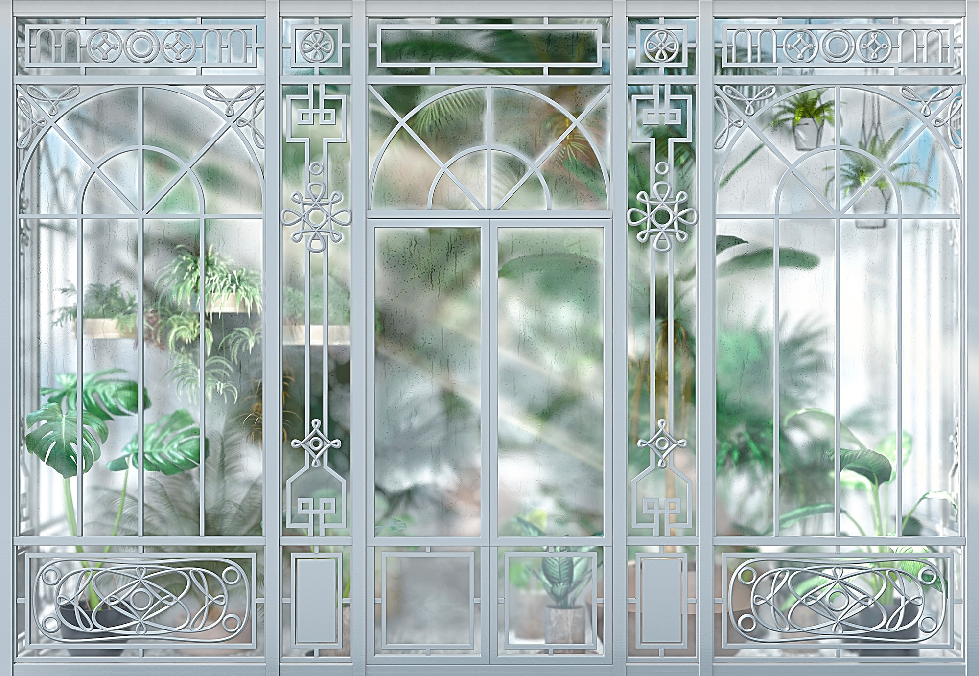 Komar Fototapete »Orangerie«, 368x254 cm (Breite x Höhe), inklusive  Kleister günstig shoppen | Jelmoli-Versand