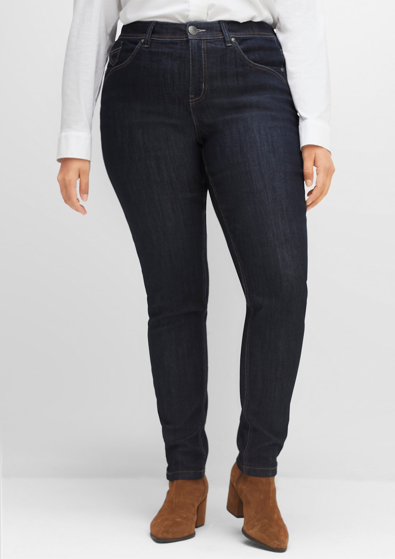 Sheego Stretch-Jeans, (1 tlg.)
