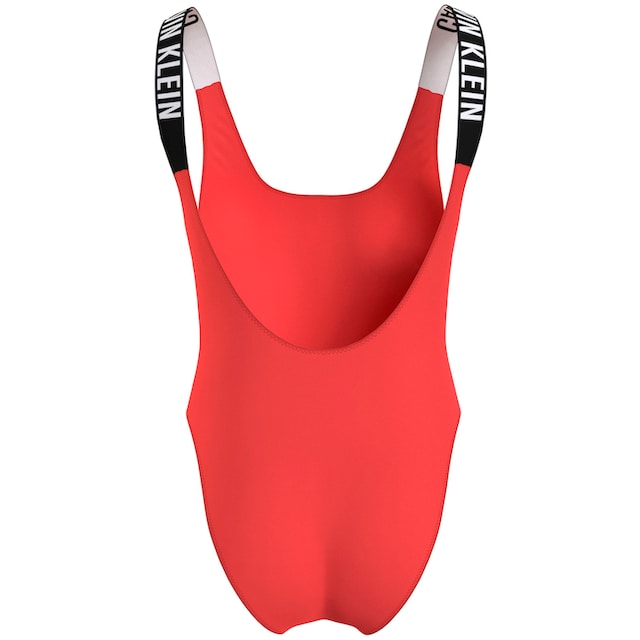 Calvin Klein Swimwear Badeanzug »SCOOP BACK ONE PIECE«, mit hohem  Beinausschnitt online shoppen bei Jelmoli-Versand Schweiz