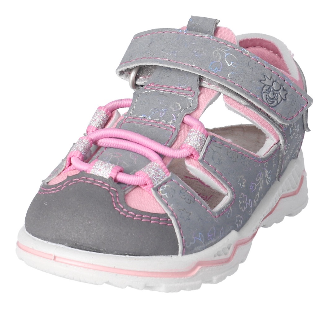 Sandales RICOSTA Lassie ANA - Pour Enfants, Synthétique, Semelle Polyuréthane, Fermeture Velcro, Largeur Normale (WMS)