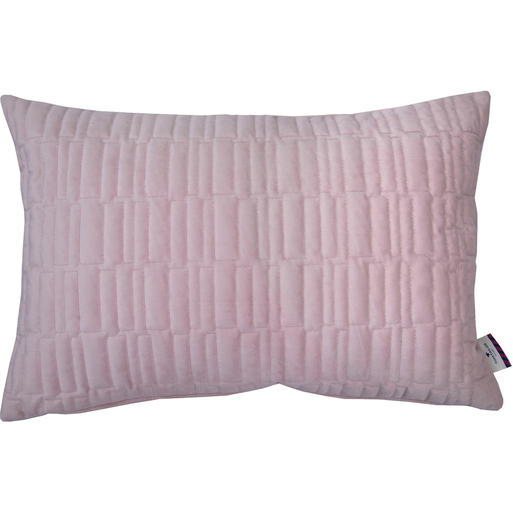 TOM TAILOR HOME Dekokissen »QUILTED VELVET«