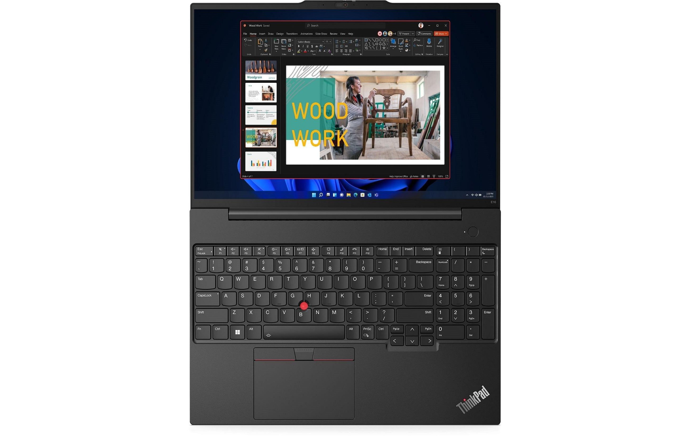Lenovo Business-Notebook »ThinkPad E16 Gen. 1 (Intel)«, 40,48 cm, / 16 Zoll, Intel, Core i7, 512 GB SSD