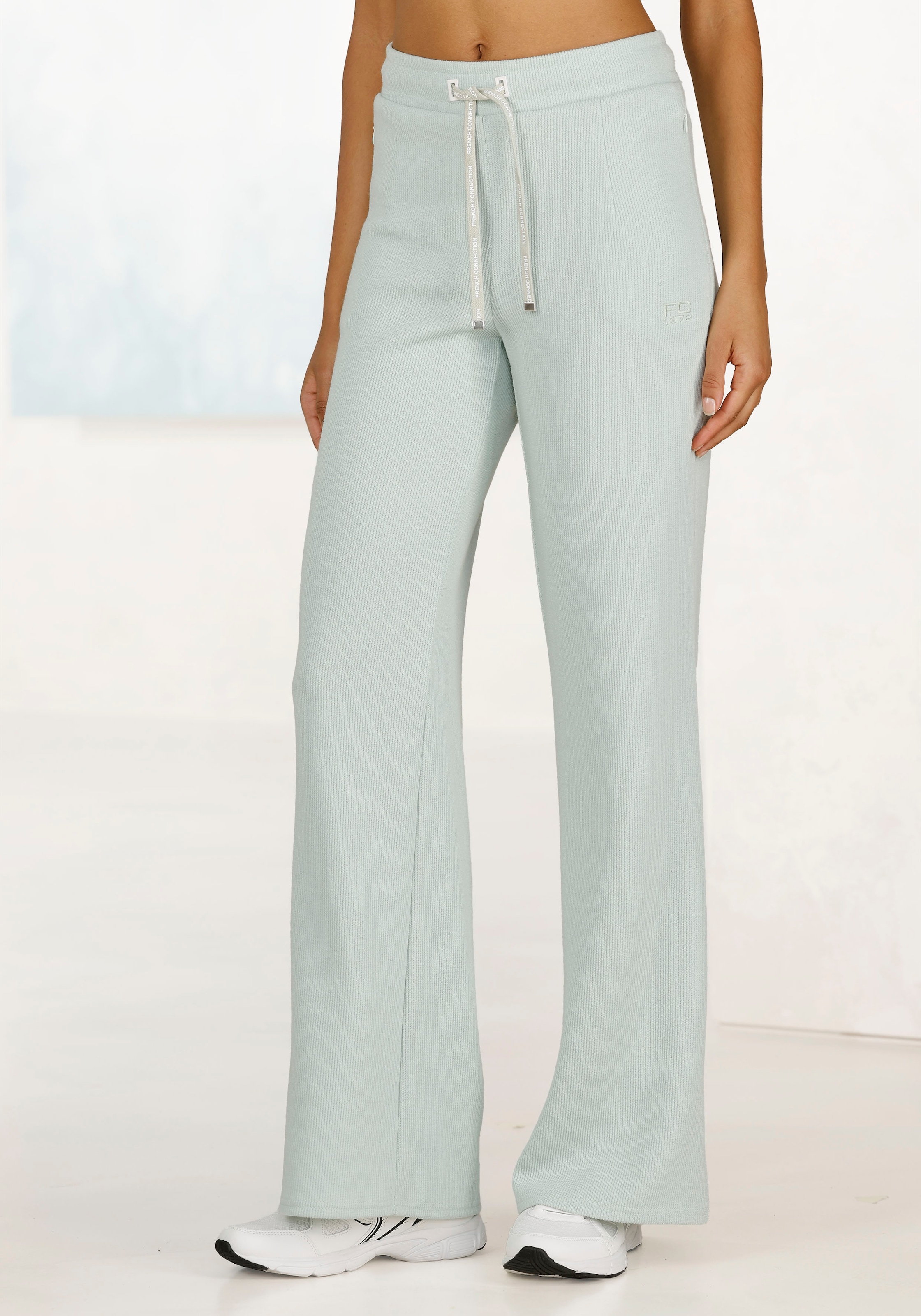 French Connection Loungepants, in gerippter Strickoptik