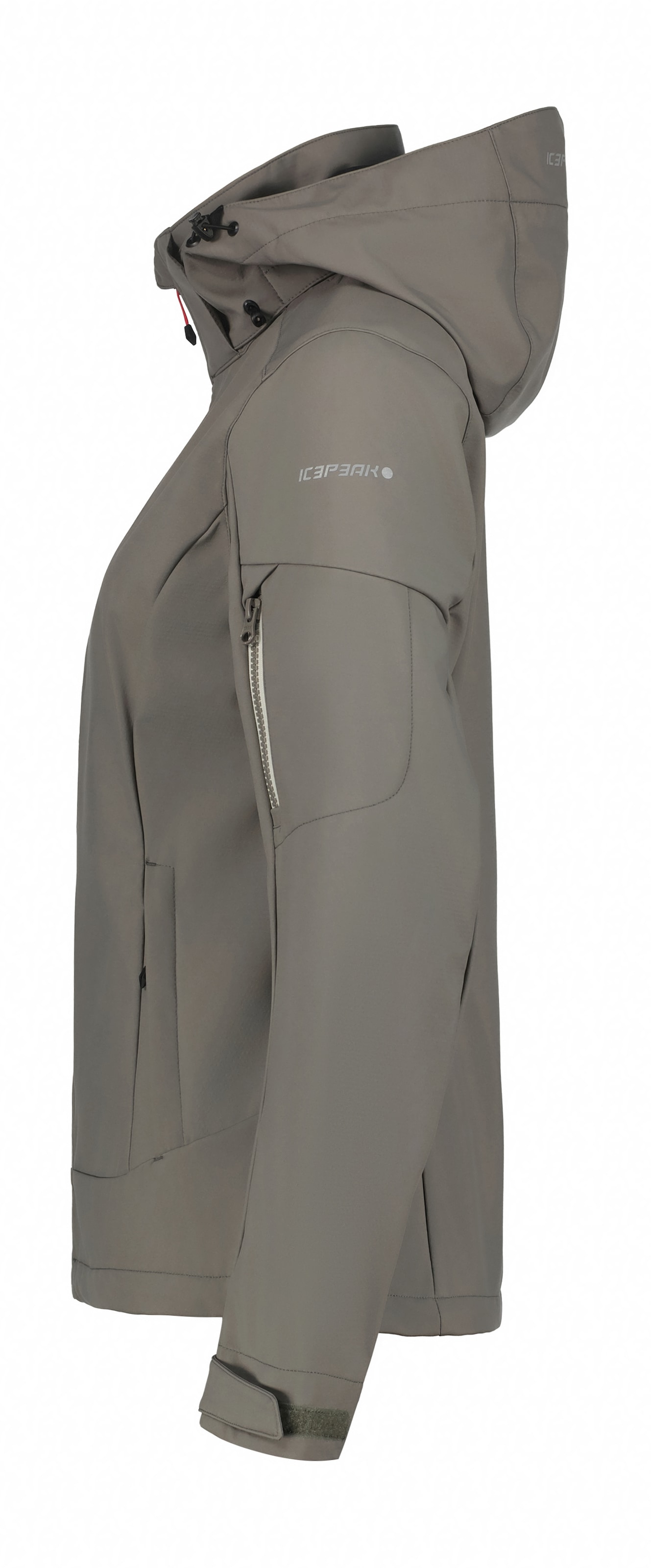 Icepeak Softshelljacke »D SOFTSHELLJACKE BATHGATE«, (1 St.), mit Kapuze, Wasserabweisend