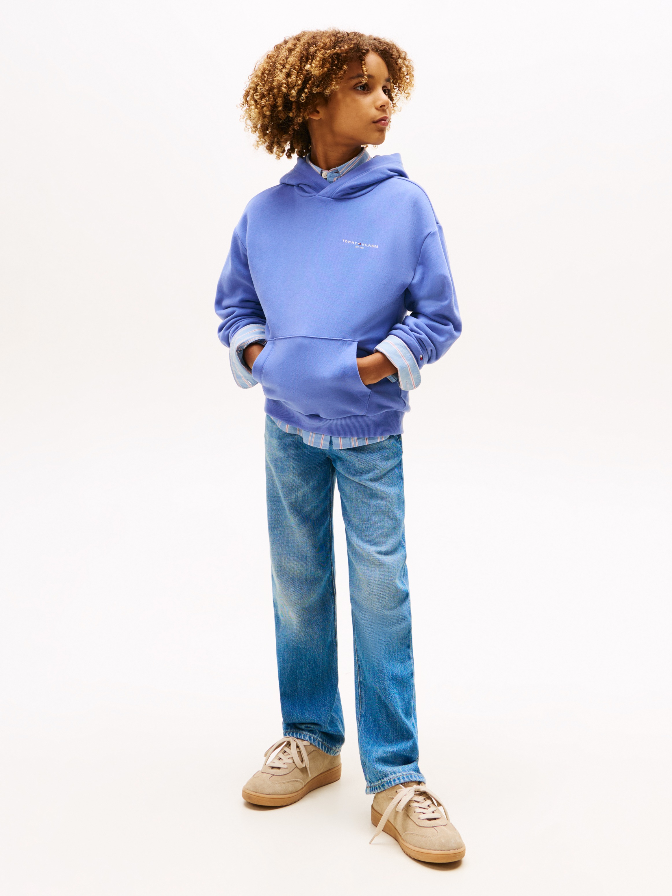 Tommy Hilfiger Kapuzensweatshirt »MINI CORP HOODIE«, Kinder bis 16 Jahre