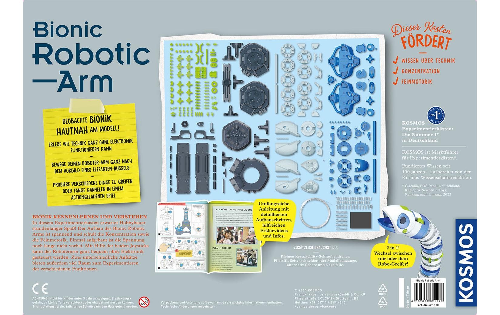 Kosmos Experimentierkasten »Bionic Robotic Arm«