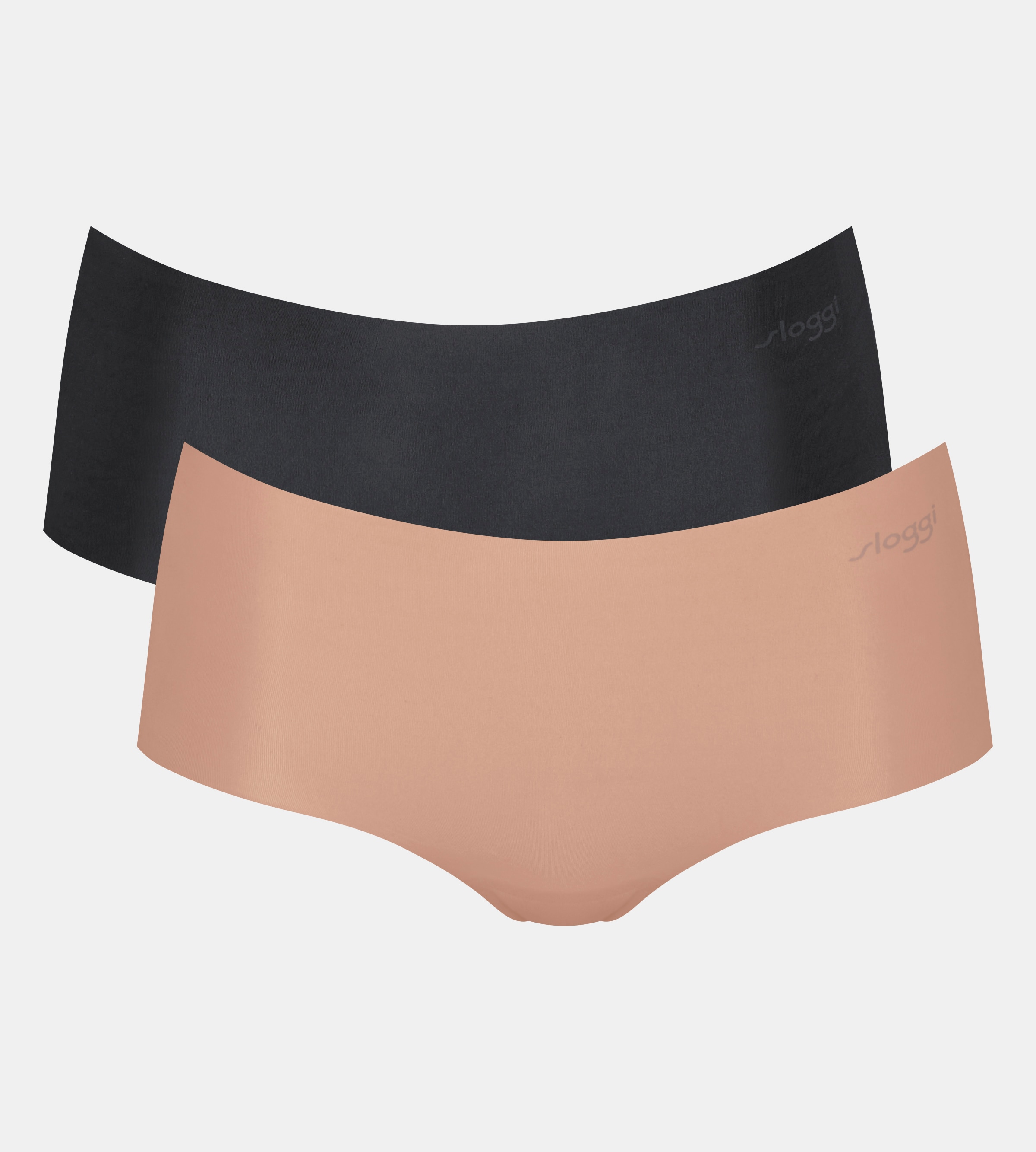 sloggi Panty »ZERO Microfibre 2.0 Short C2P«, (2 St., 2er Pack), nahtlos und unsichtbar