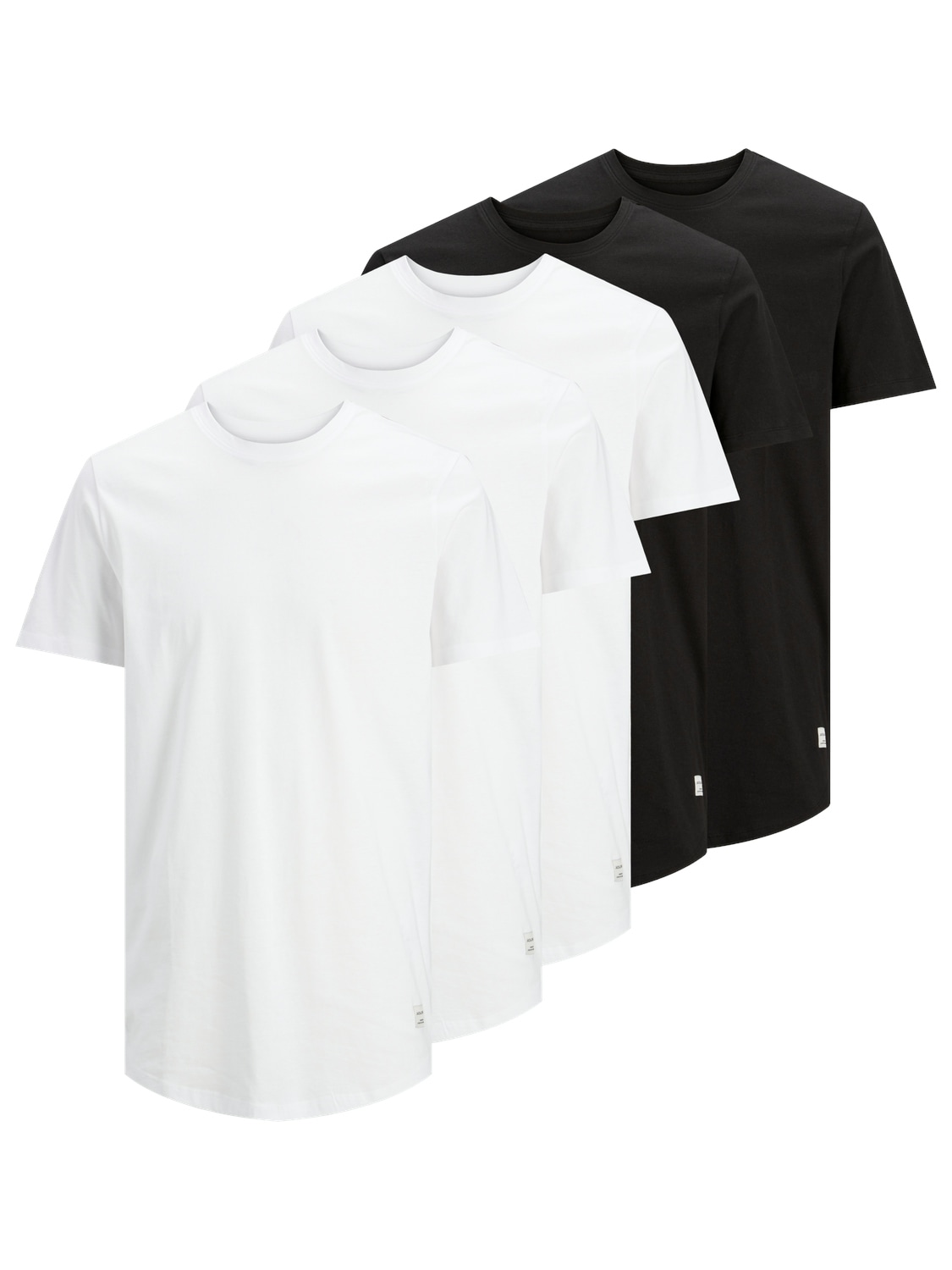 Jack & Jones T-Shirt »JJENOA TEE SS CREW NECK 5PK MP NOOS« Packung, 5er-Pack, 5 Stk.