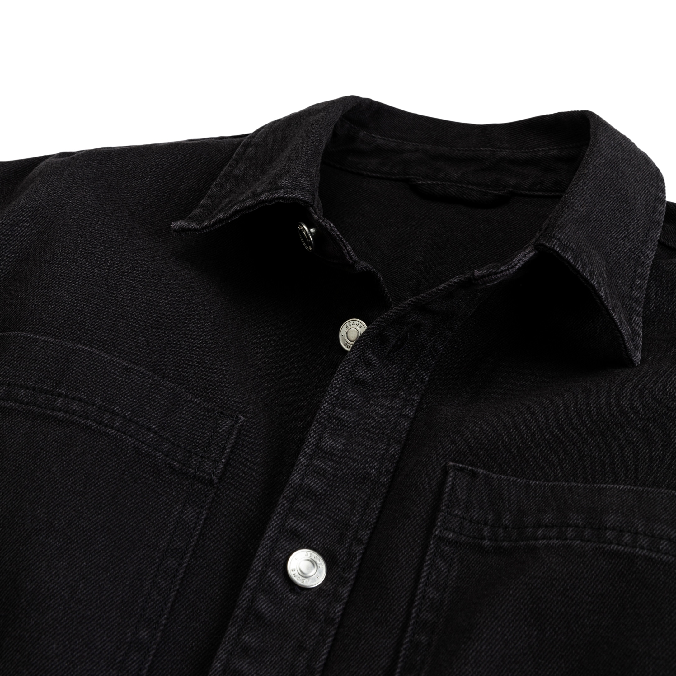 John Devin Hemdjacke », weites Overshirt«, aus Baumwolle, mit aufgesetzten Taschen