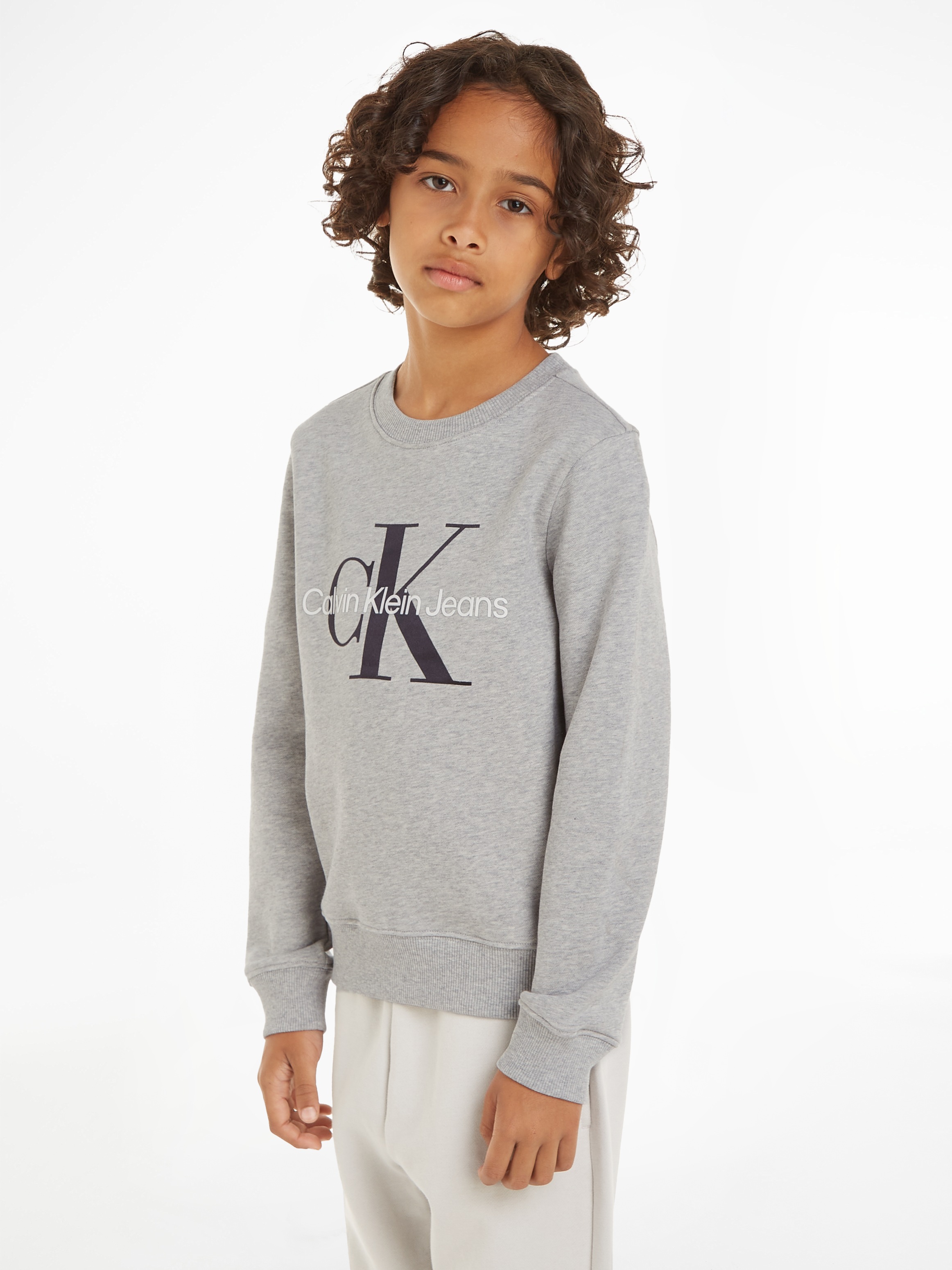 Klein ordern mit Sweatshirt »CK TERRY online Logodruck CN«, Jeans Calvin MONOGRAM Jelmoli-Versand | ✵