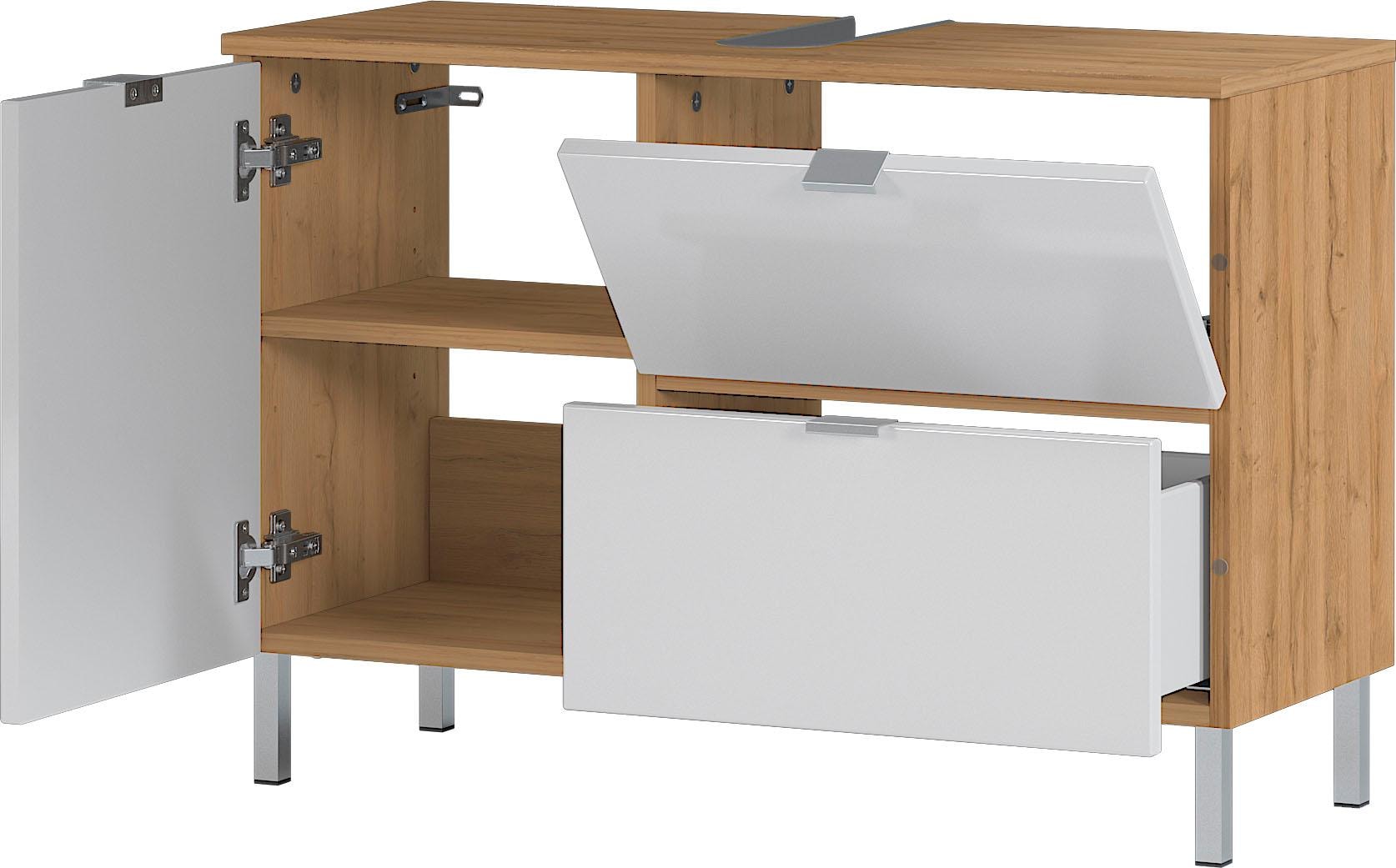 GERMANIA Waschbeckenunterschrank »GW-Mauresa«, in 2 Breiten, mit Schublade (+ Klappe), Soft-Close, Made in Germany